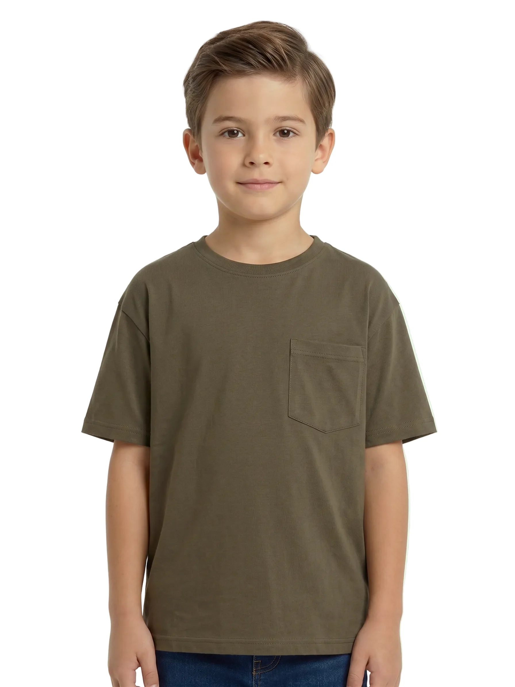Boy`s Printed T-Shirt –Over Size- Short Sleeve