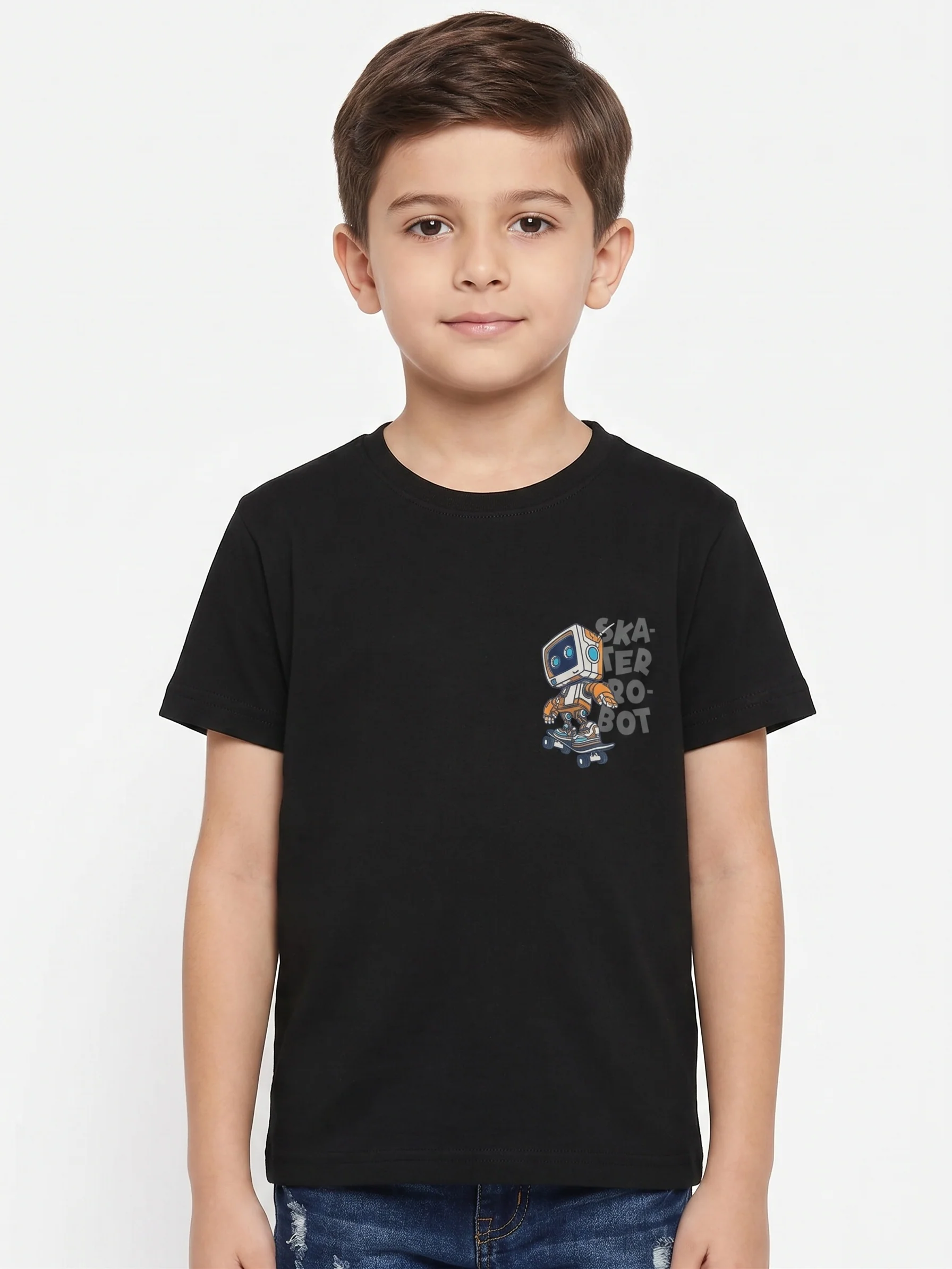 Boy`s Printed T-Shirt – Short Sleeve