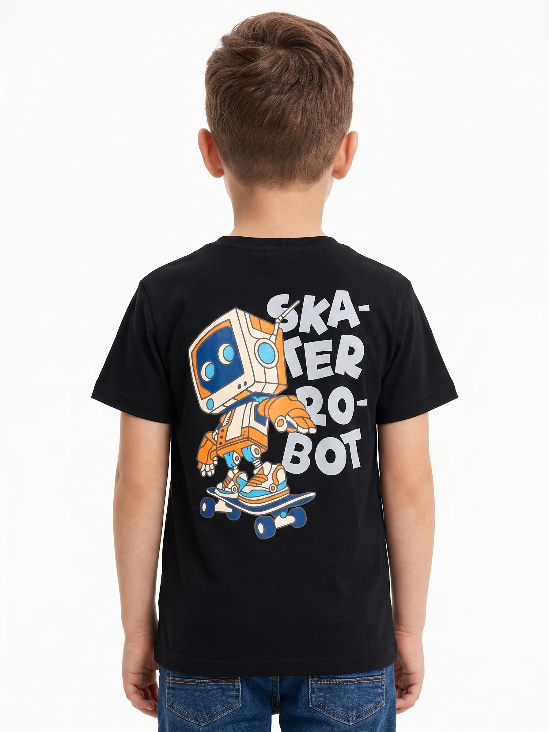 Boy`s Printed T-Shirt – Short Sleeve - Image 2