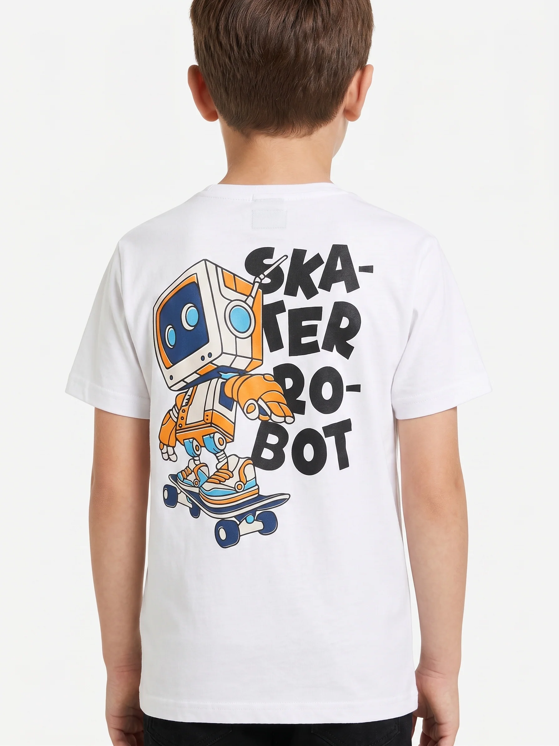 Boy`s Printed T-Shirt – Short Sleeve - Image 4