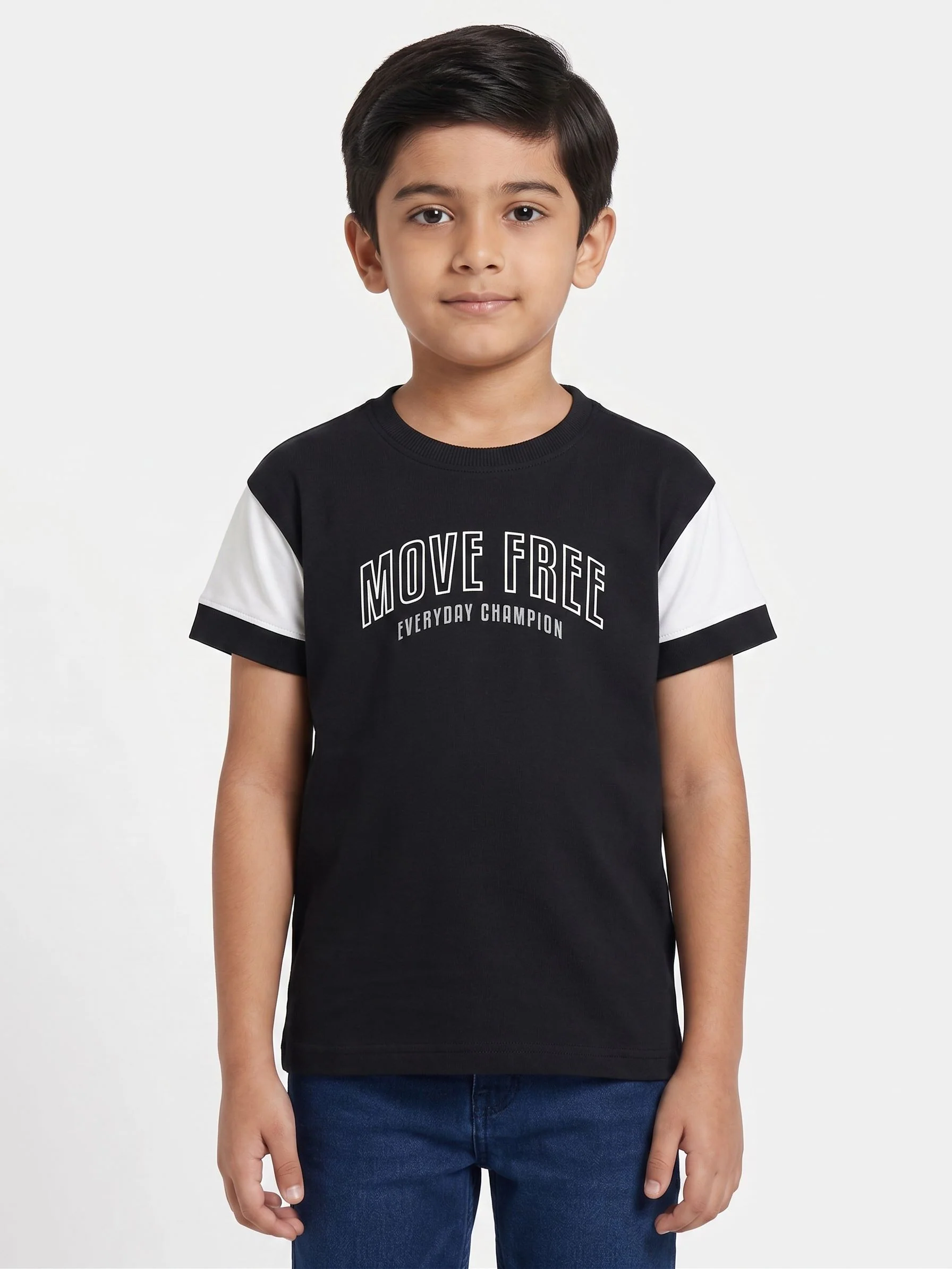 Boy`s Printed T-Shirt – Short Sleeve