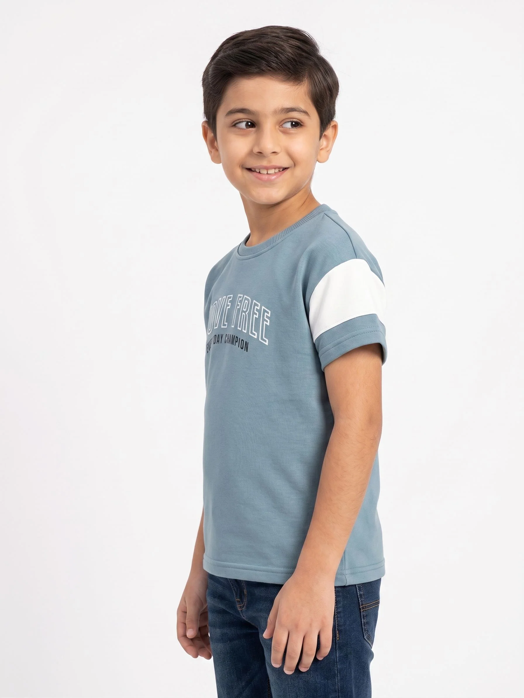 Boy`s Printed T-Shirt – Short Sleeve - Image 3