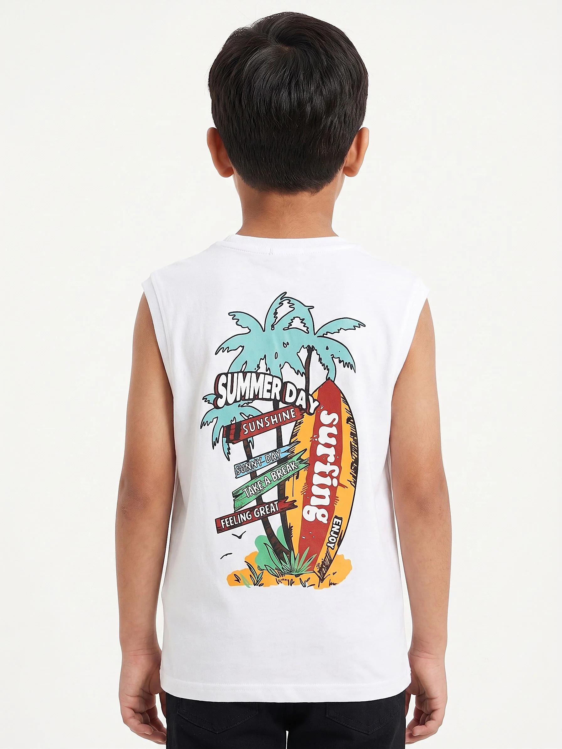 Boys' printed Cat t-shirt - Image 3