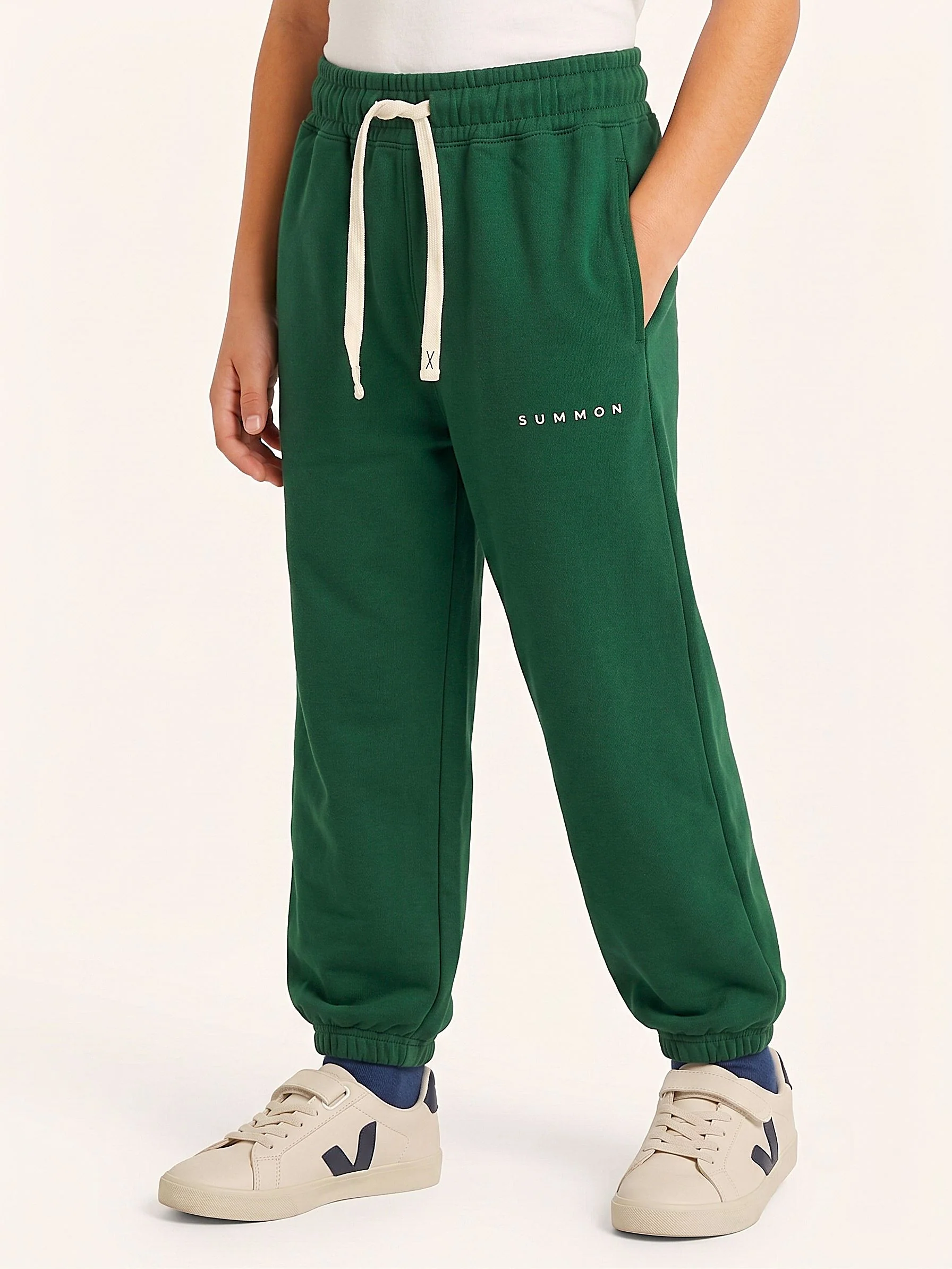 Boys' printed sweatpants- Over size - Image 2