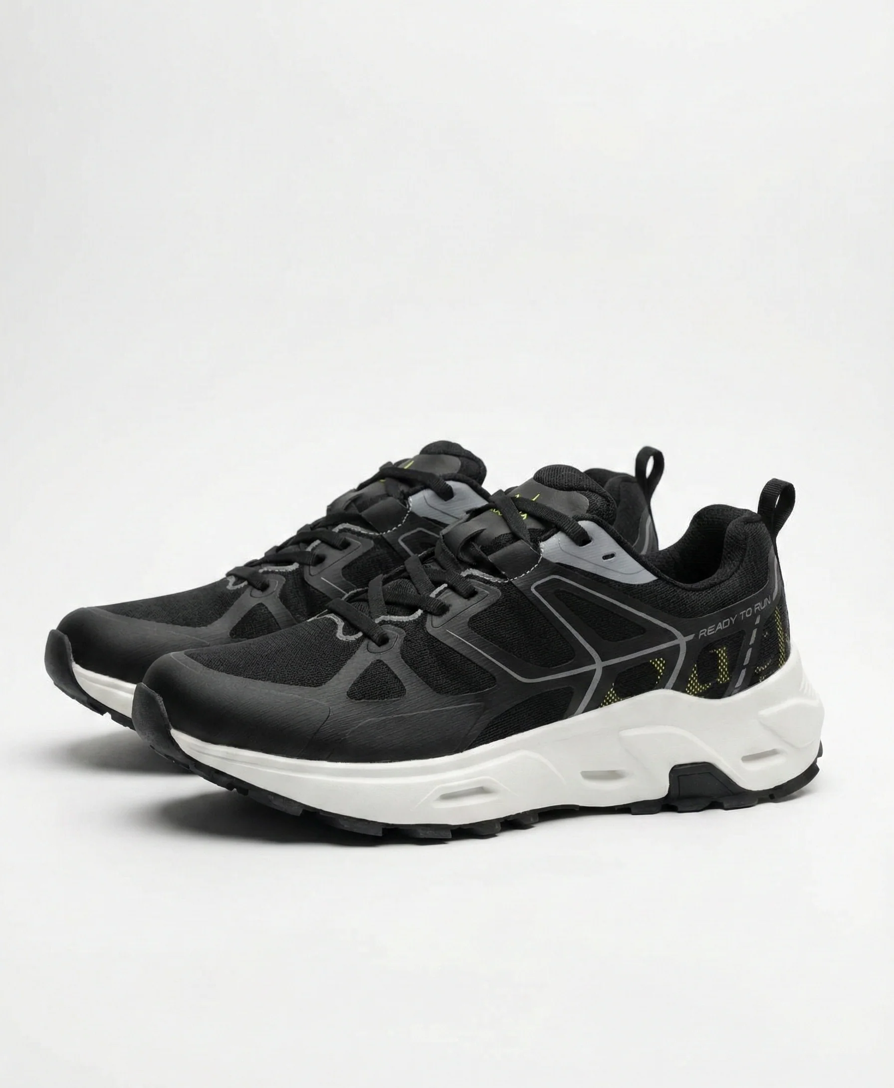 Duck shoes - 12709 - Black