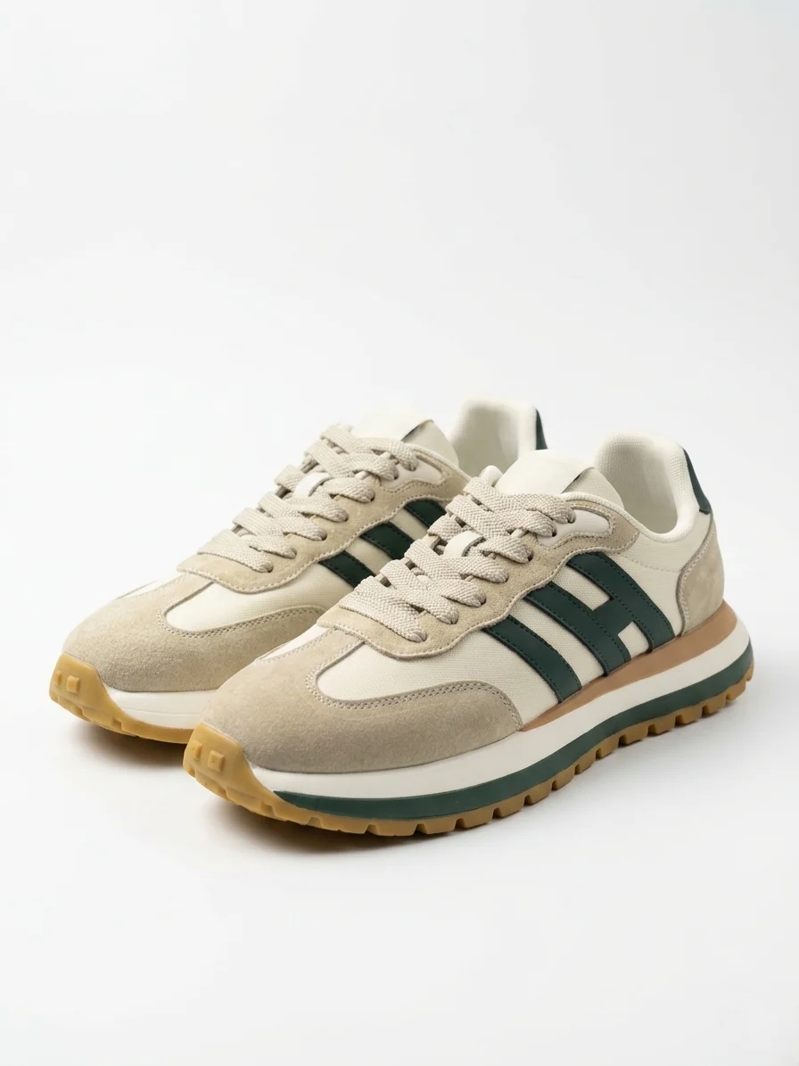 Duck shoes - 6629-3- Beige-zeite