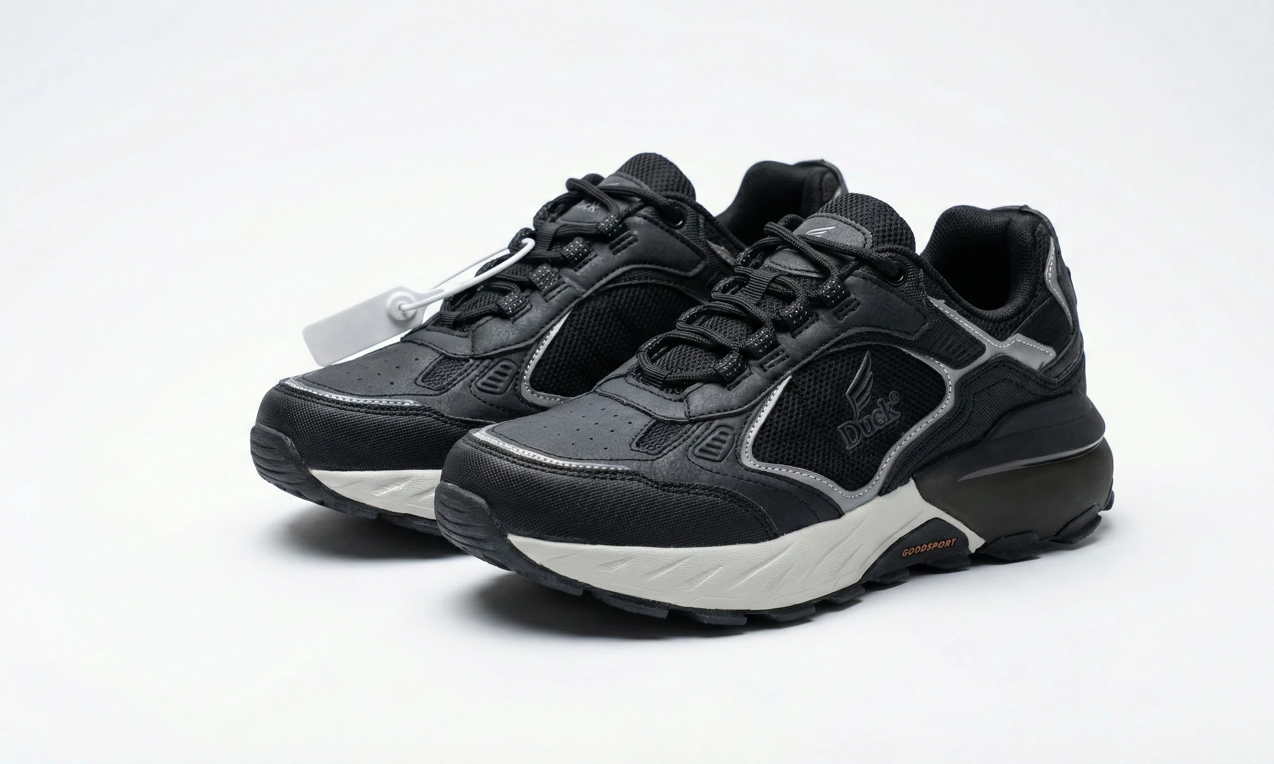 Duck shoes - D.02 - Black