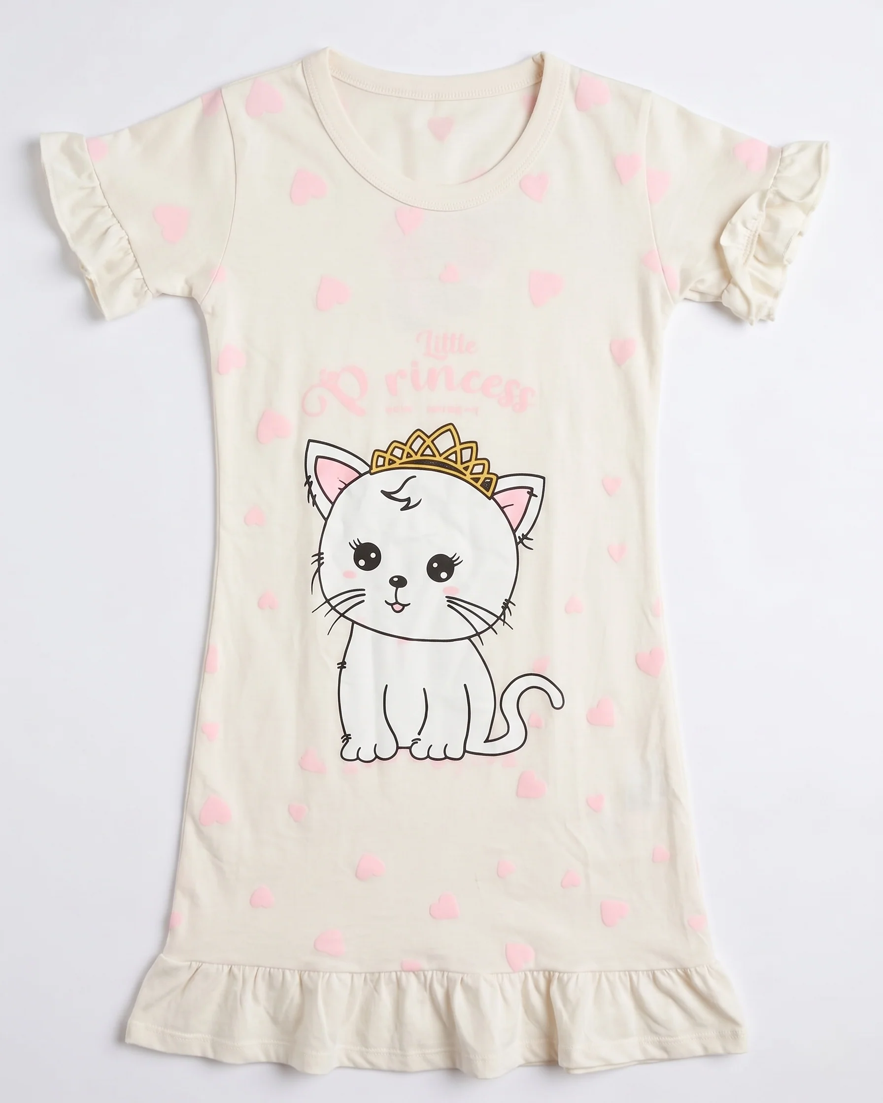 Girls' printed nightshirt
