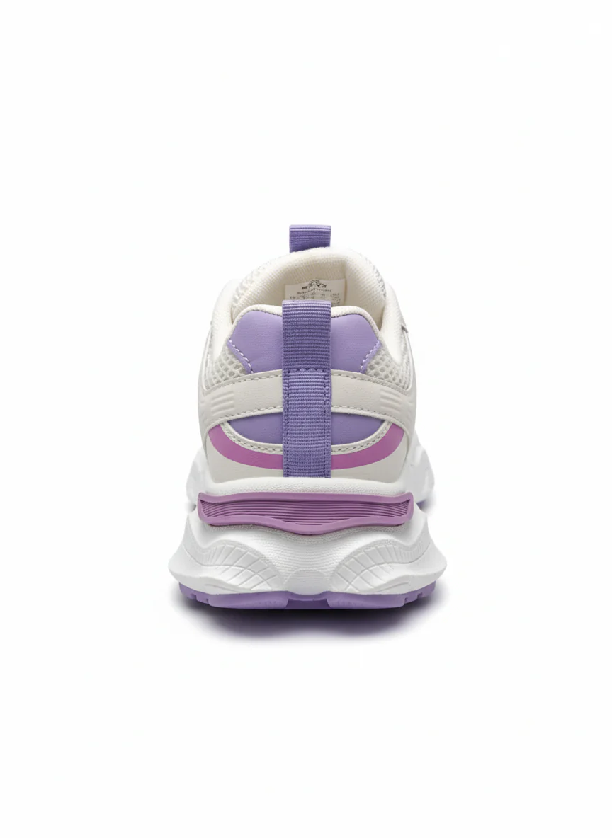 Kids-shoes-White*purple - Image 3