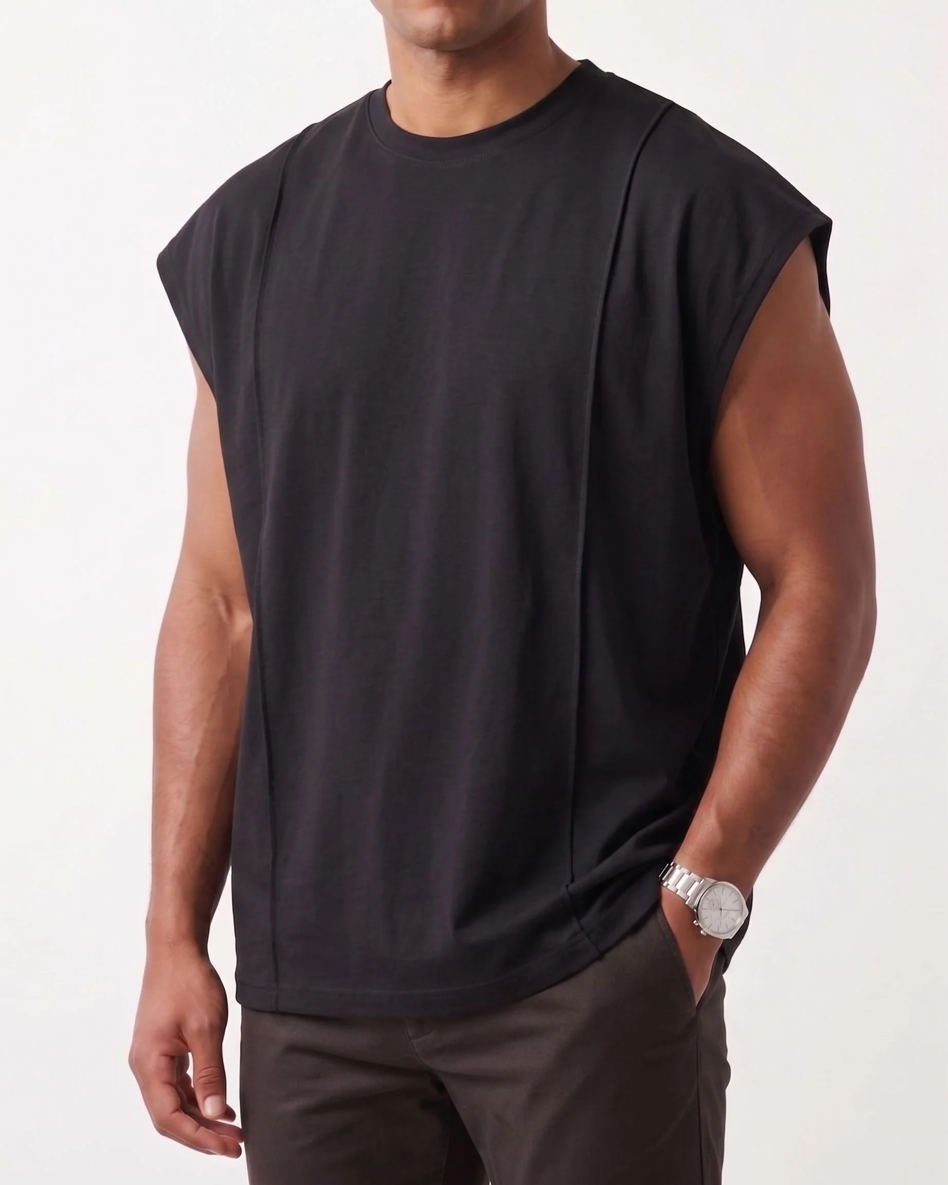 Men's oversized cut t-shirt - Image 2