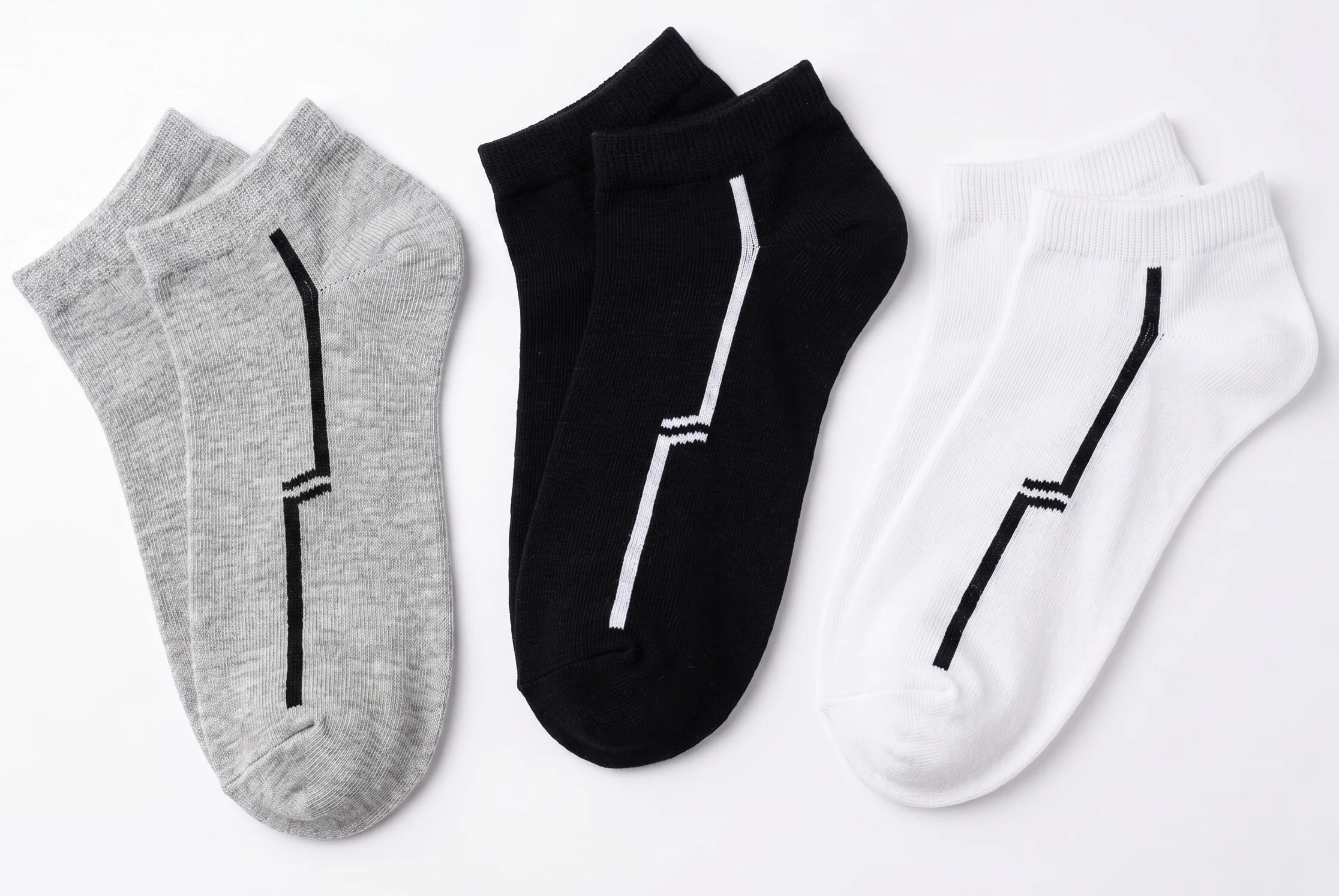 Men’s Cotton Low-Cut Socks 3 pcs