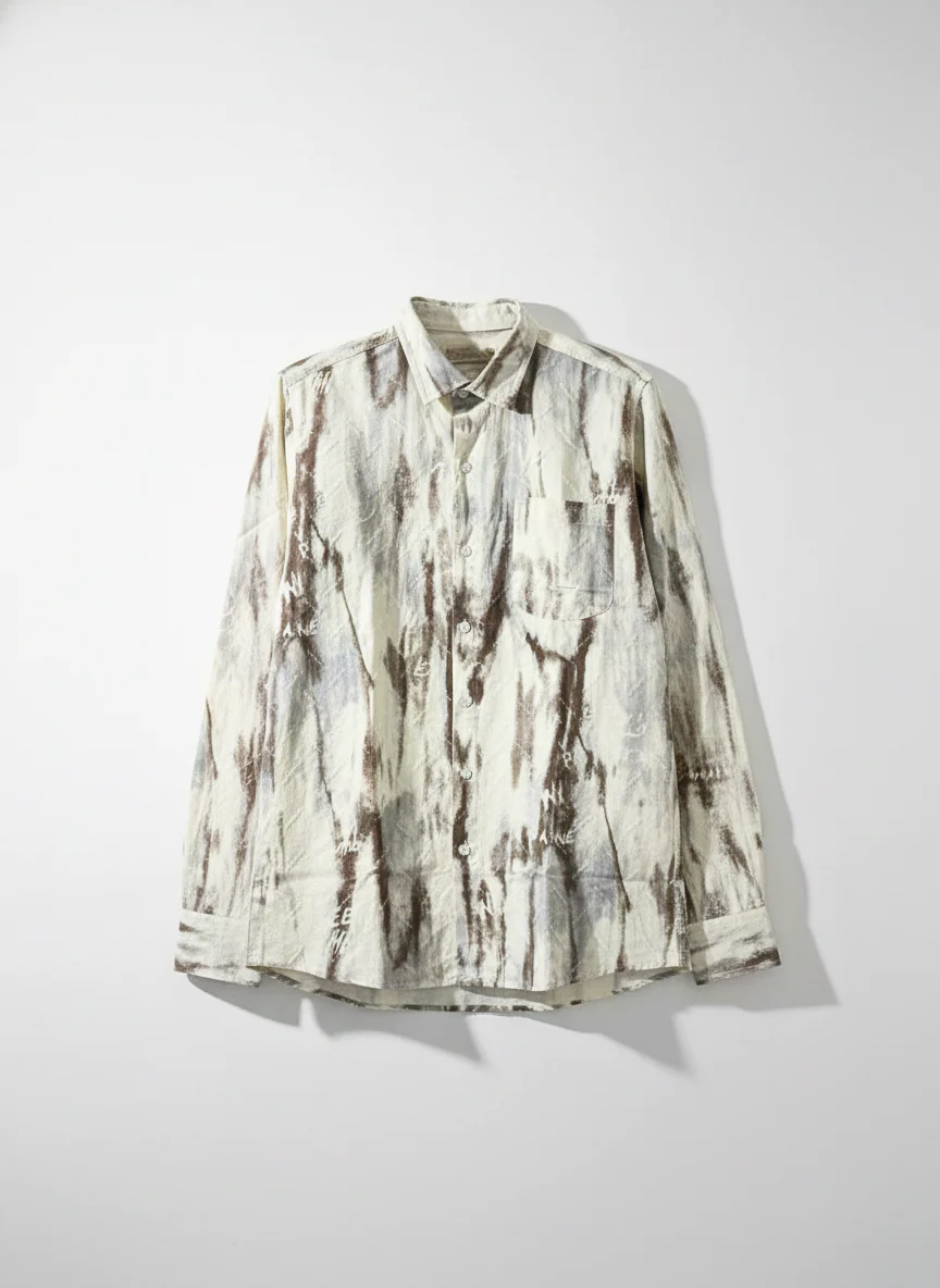 Men`s Gabardine Shirt Fashion