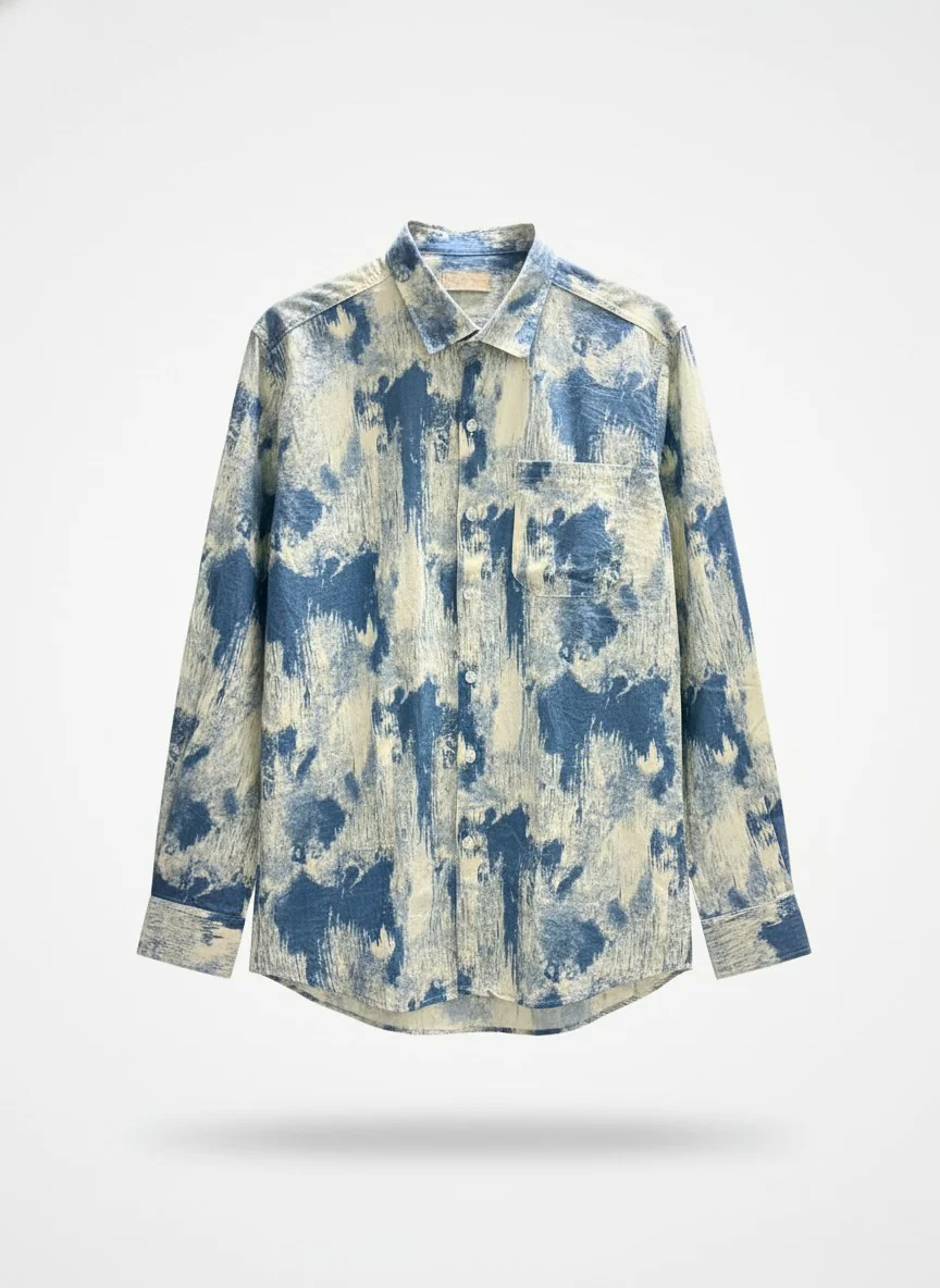 Men`s Gabardine Shirt Fashion