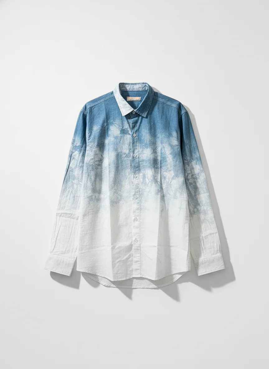 Men`s Gabardine Shirt Fashion