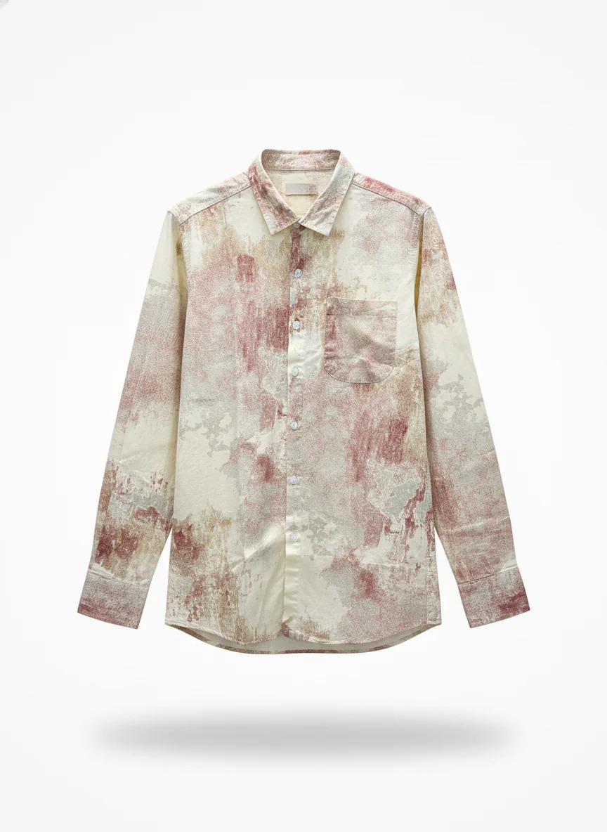 Men`s Gabardine Shirt Fashion