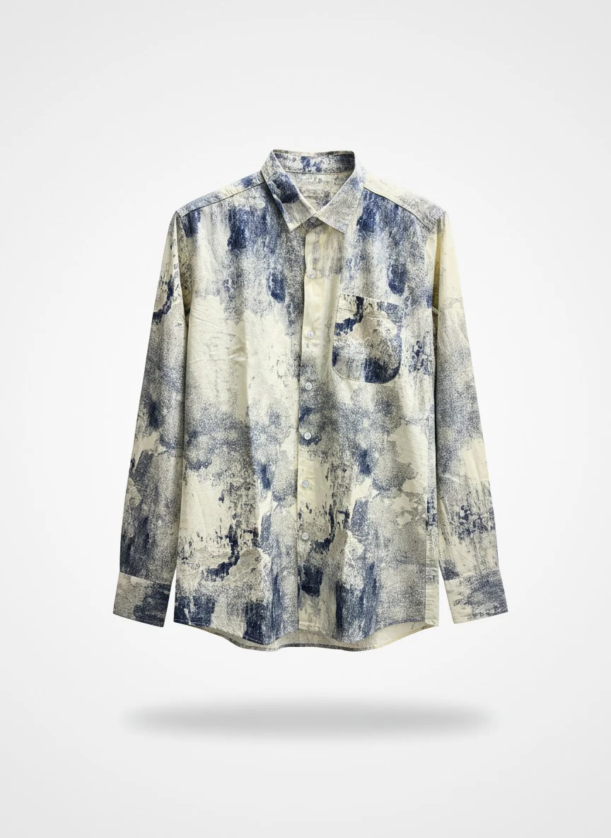 Men`s Gabardine Shirt Fashion