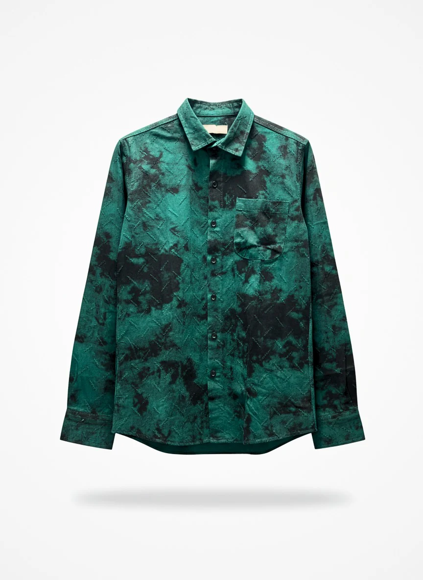 Men`s Gabardine Shirt Fashion