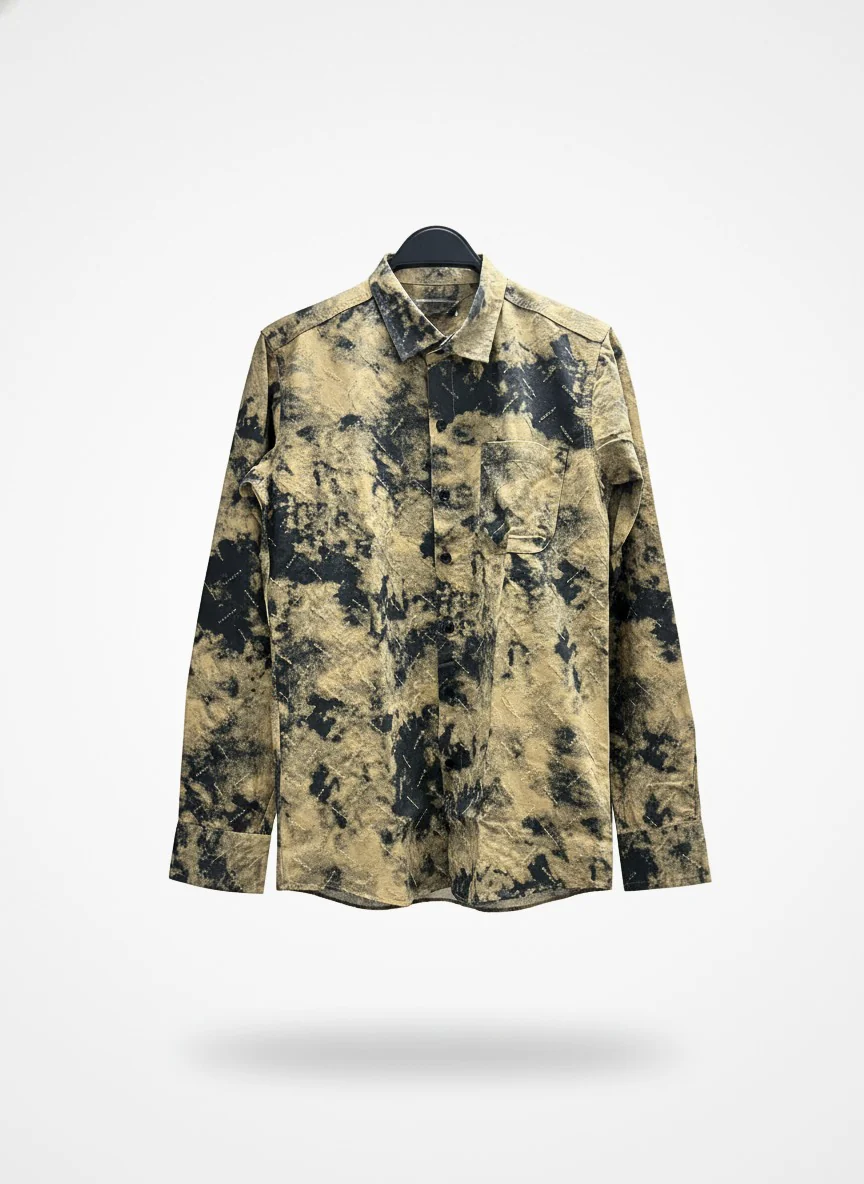 Men`s Gabardine Shirt Fashion