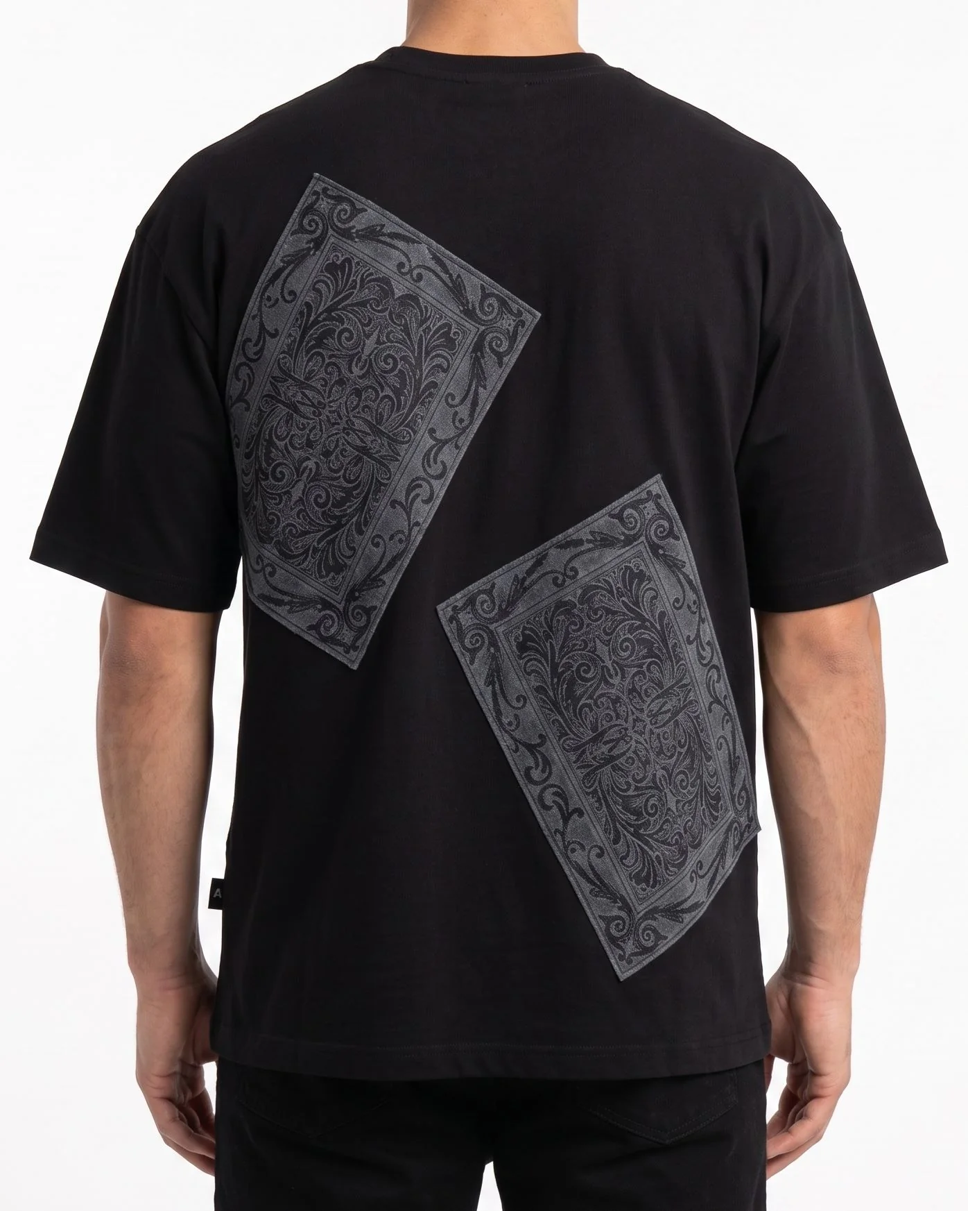 Men`s Printed T-Shirt Over Size - Image 2