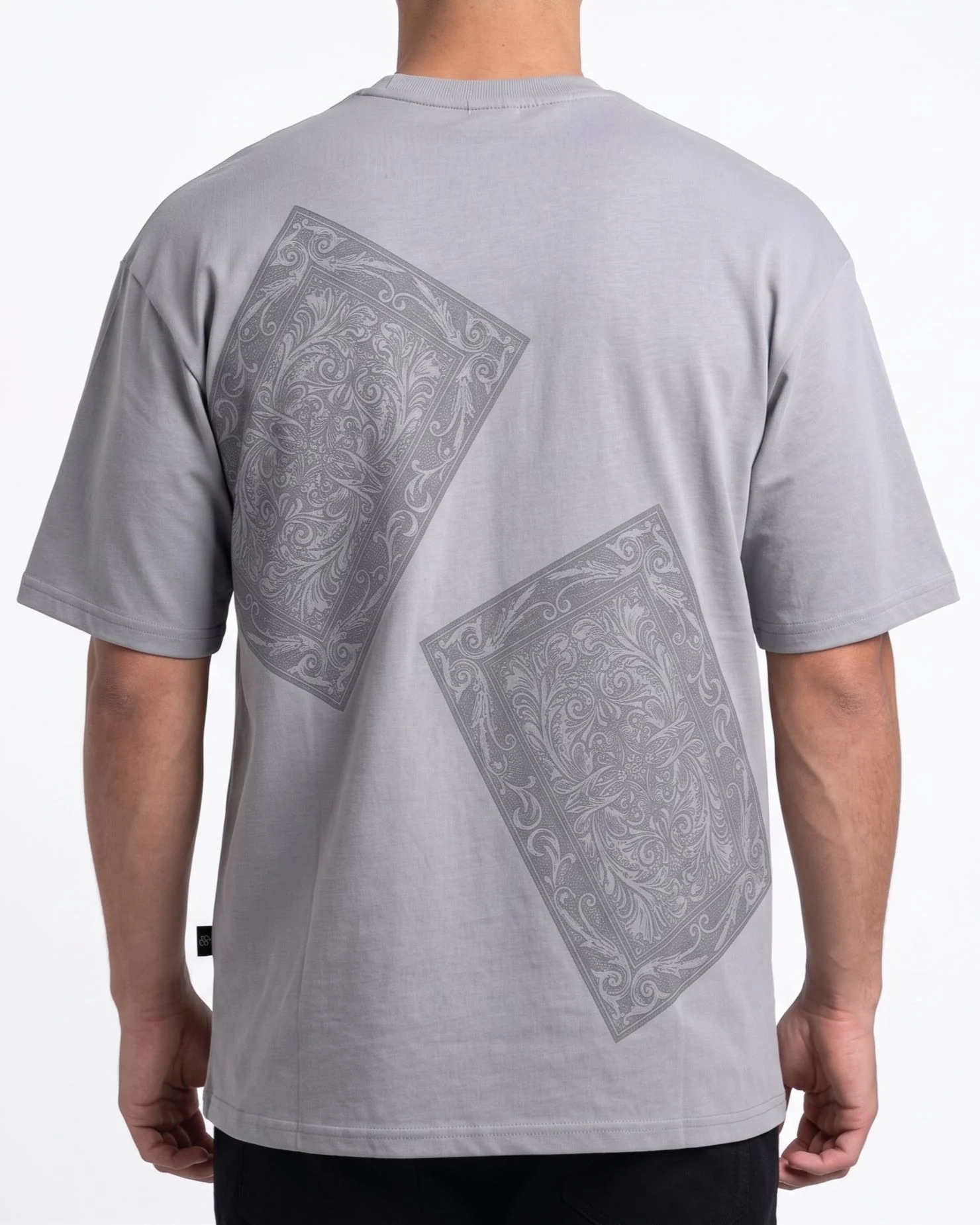 Men`s Printed T-Shirt Over Size - Image 4