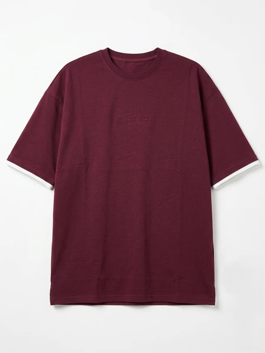 Men`s Printed T-Shirt Over Size