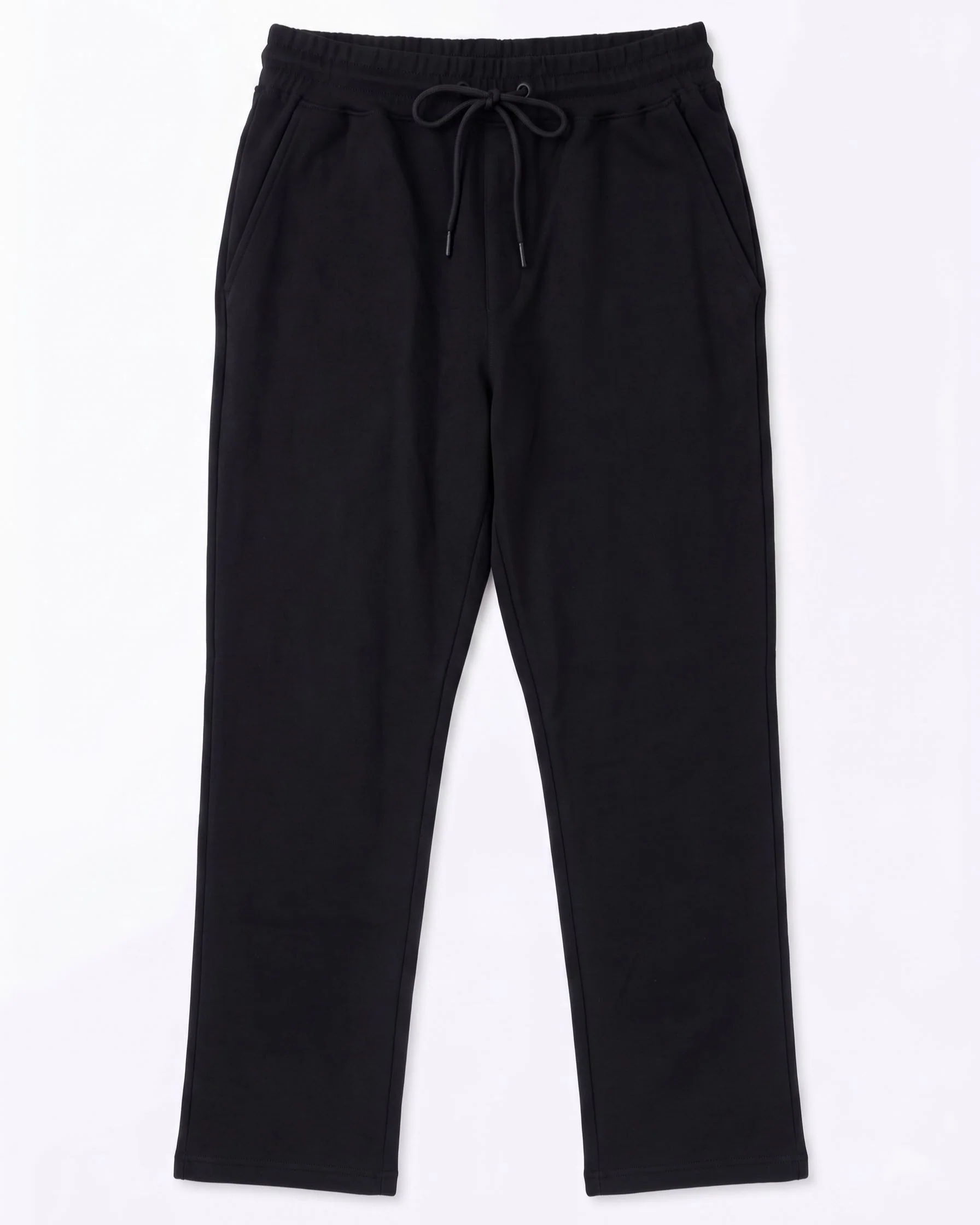 Men's sweatpants - overlock style - Black
