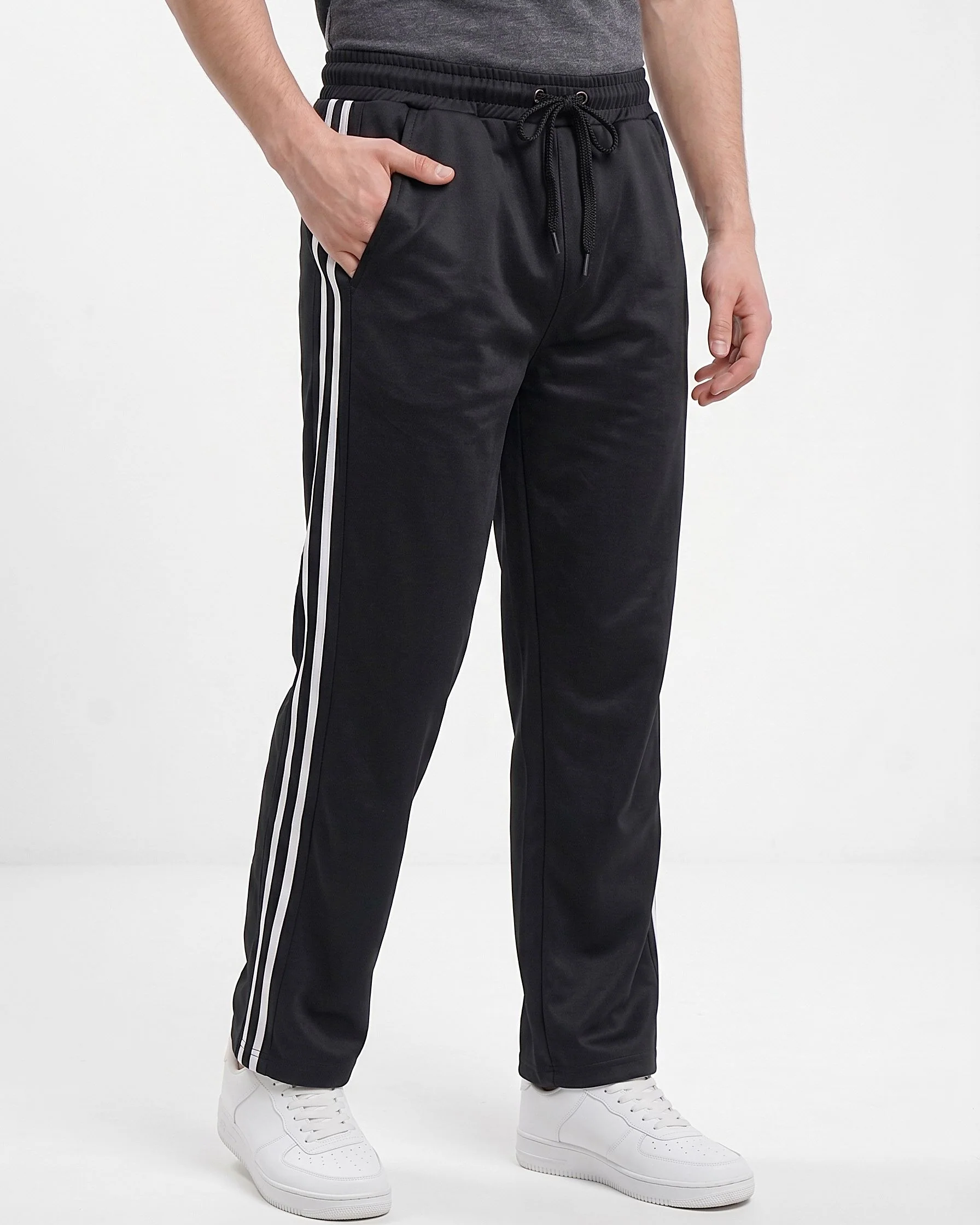 Men's sports sweatpants-Black - Image 2