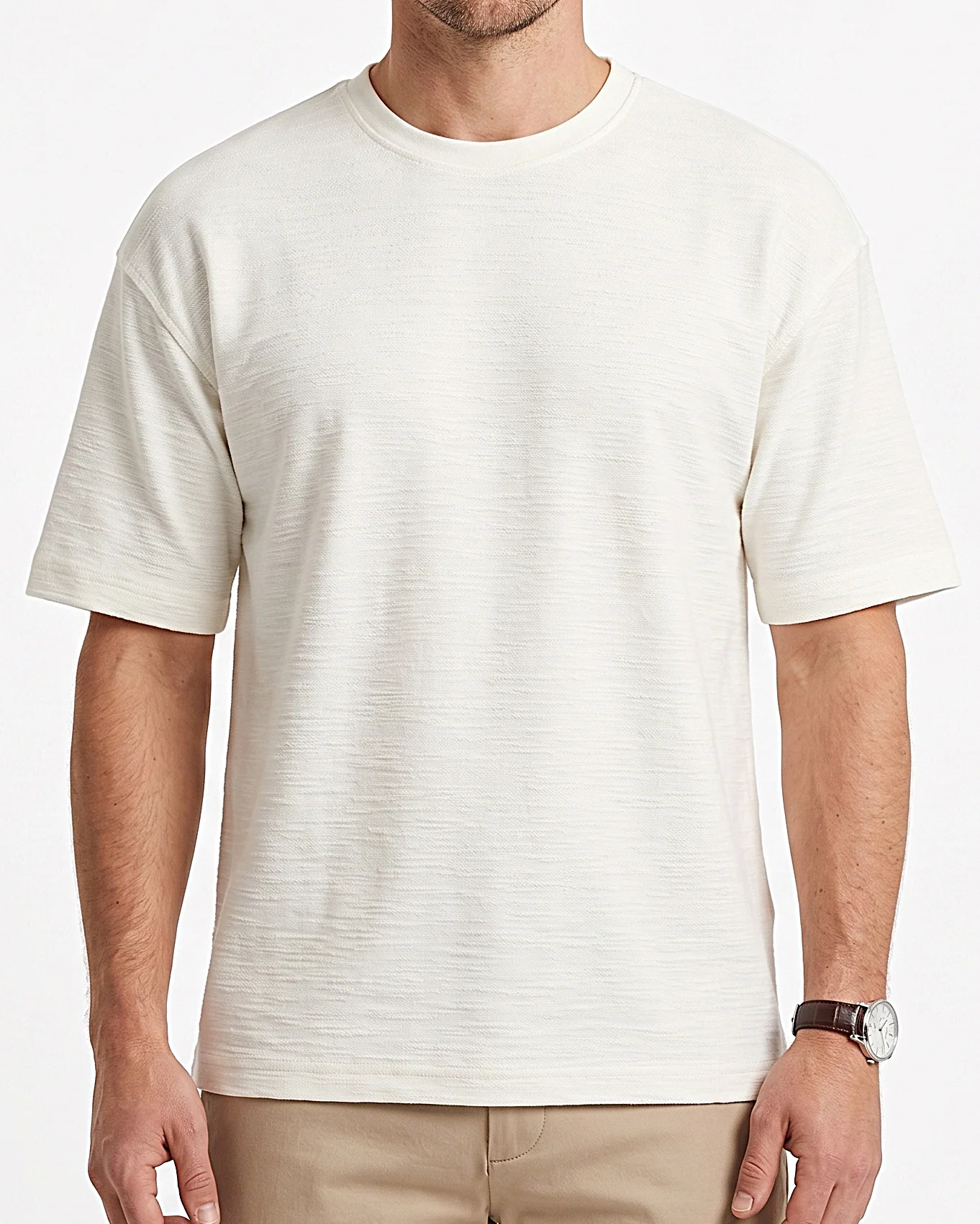 Men`s T-Shirt Over Size –White