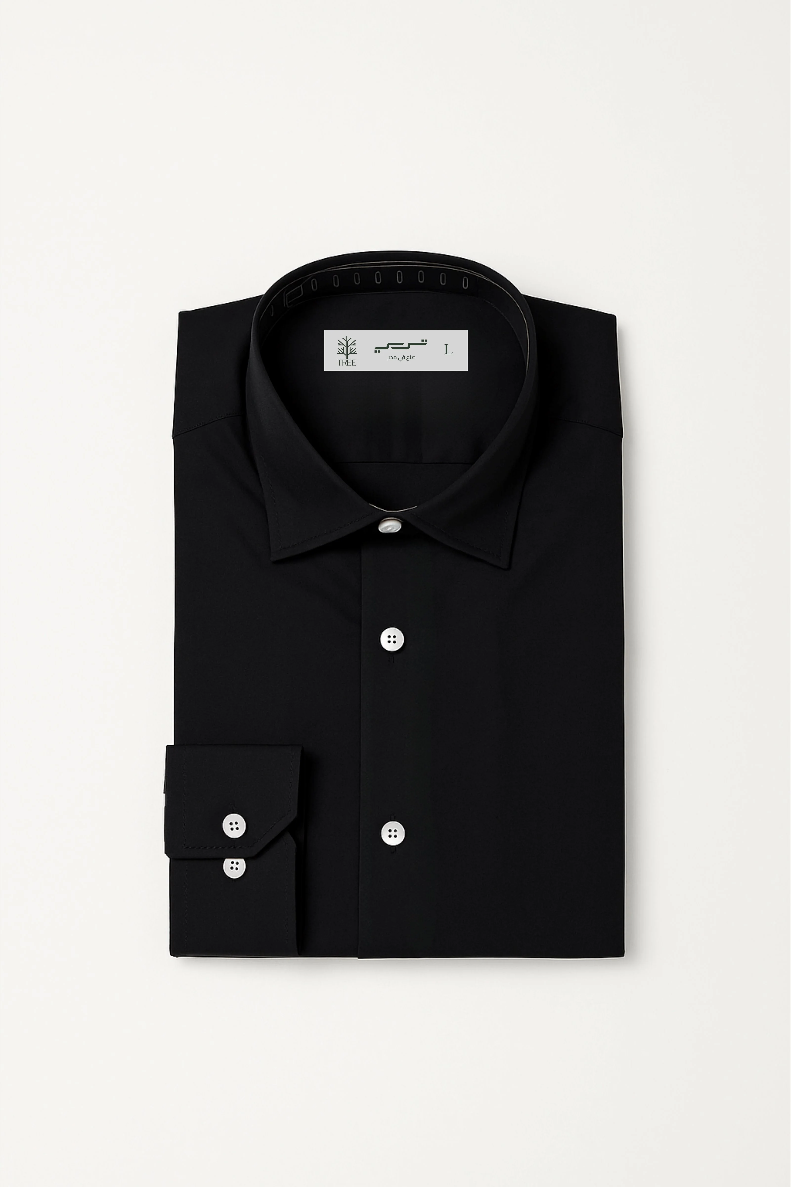 Men's 100% Cotton Formal Dress Shirt - Classic Fit