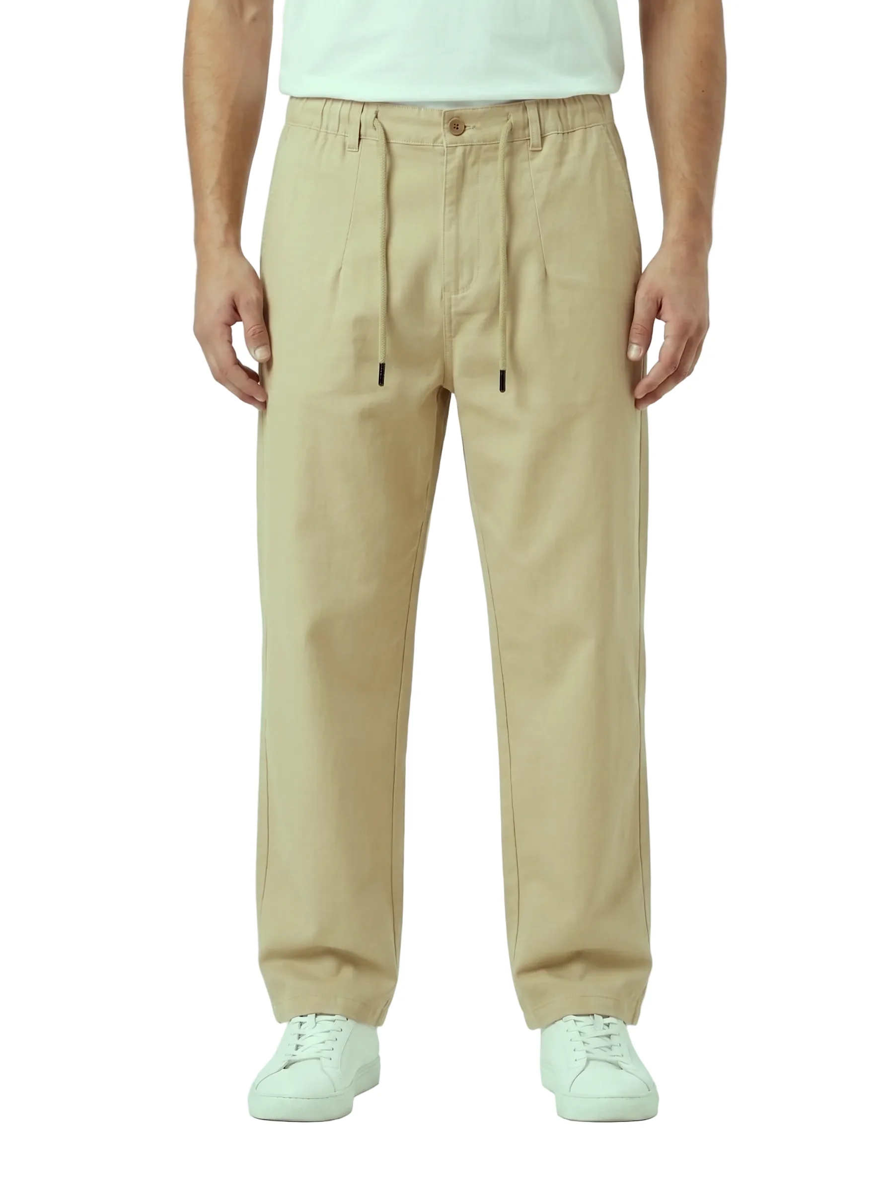 Men`s  Gabardine pants Wide Leg Chino