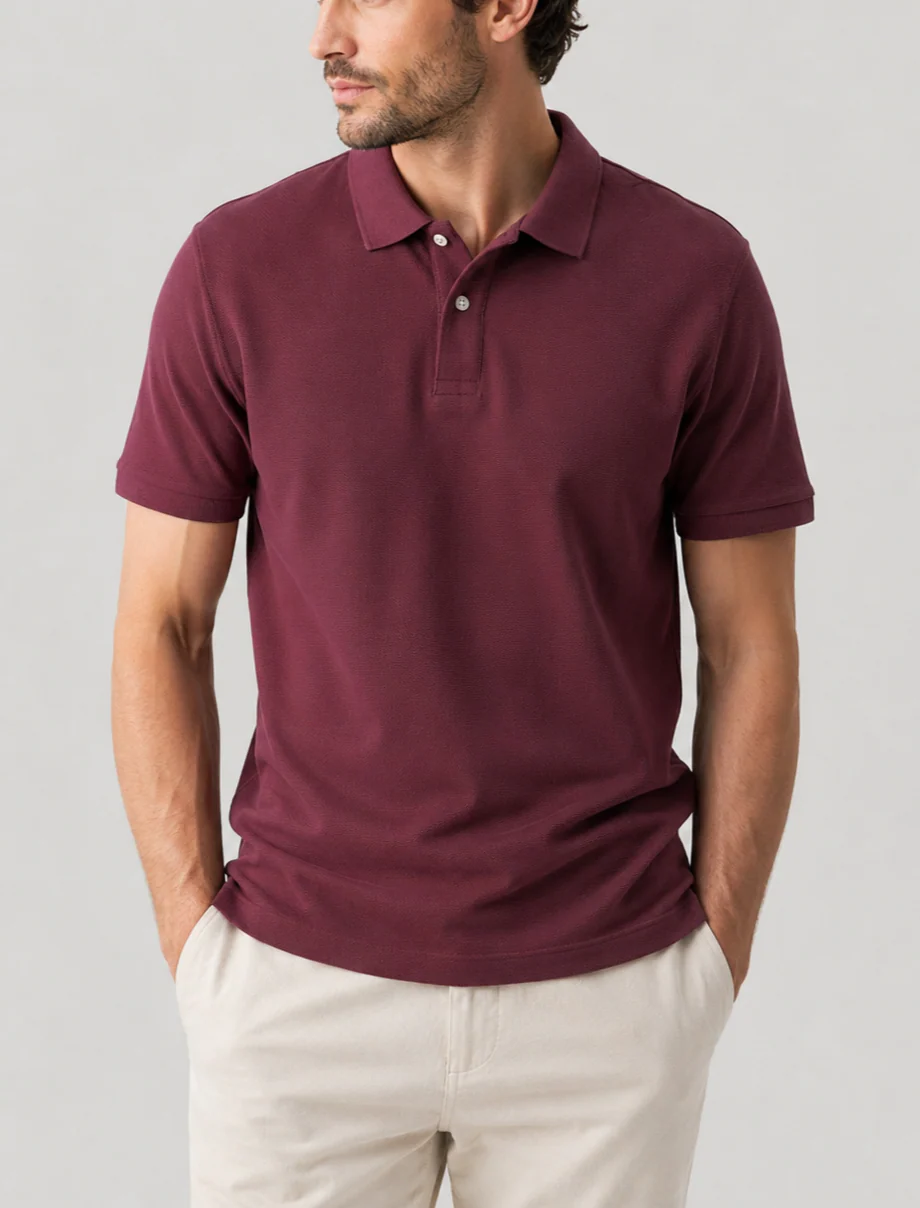 Men's Casual Polo Shirt - Image 11