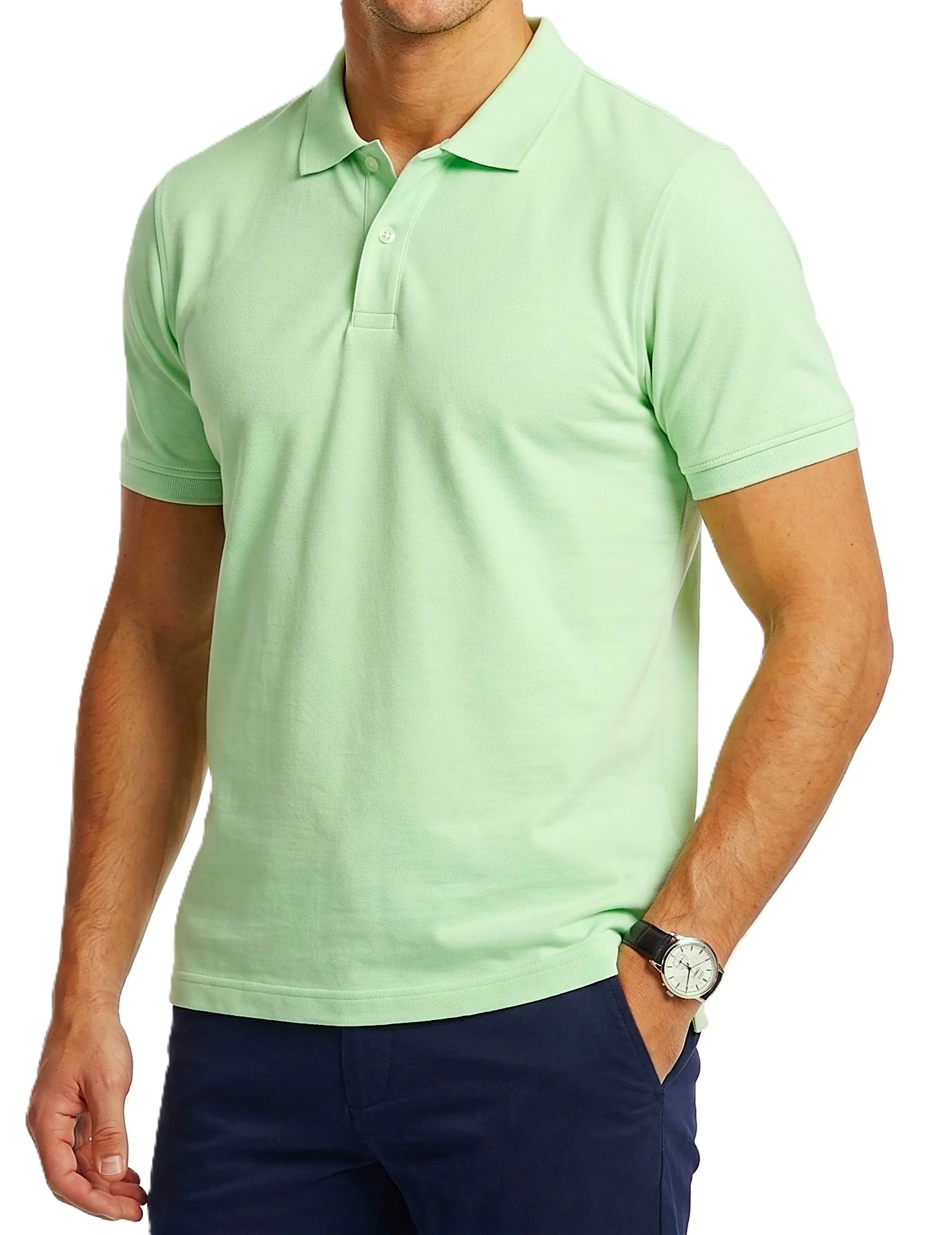Men's Casual Polo Shirt - Image 6