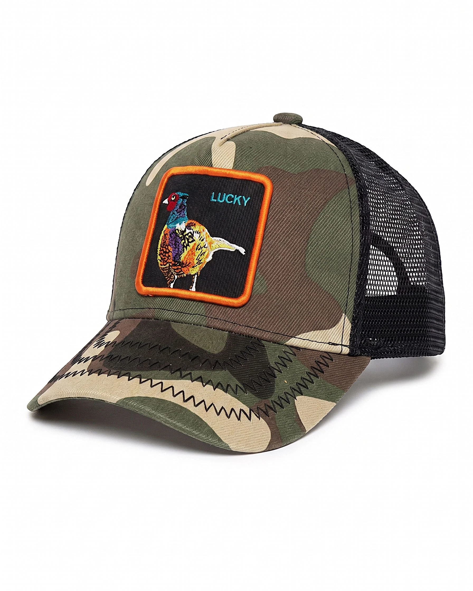 Men's embroidered mesh cap - Image 4