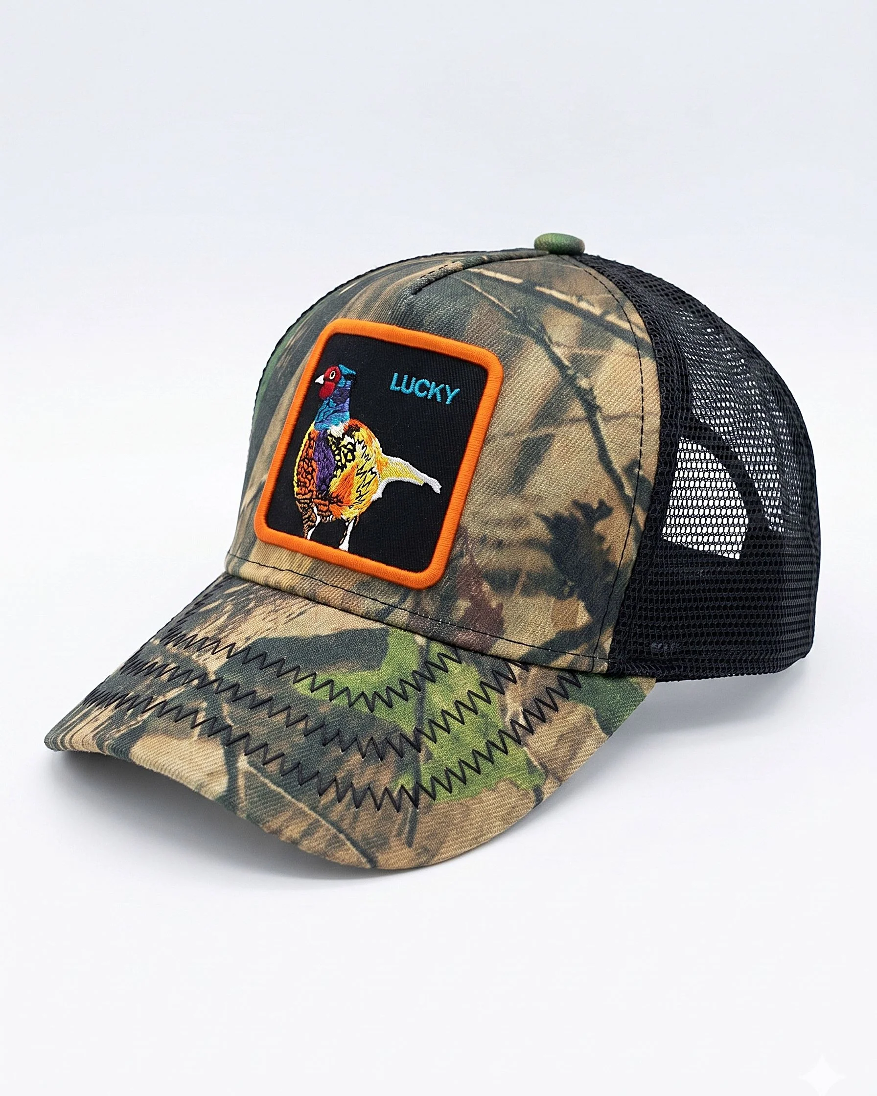 Men's embroidered mesh cap - Image 6