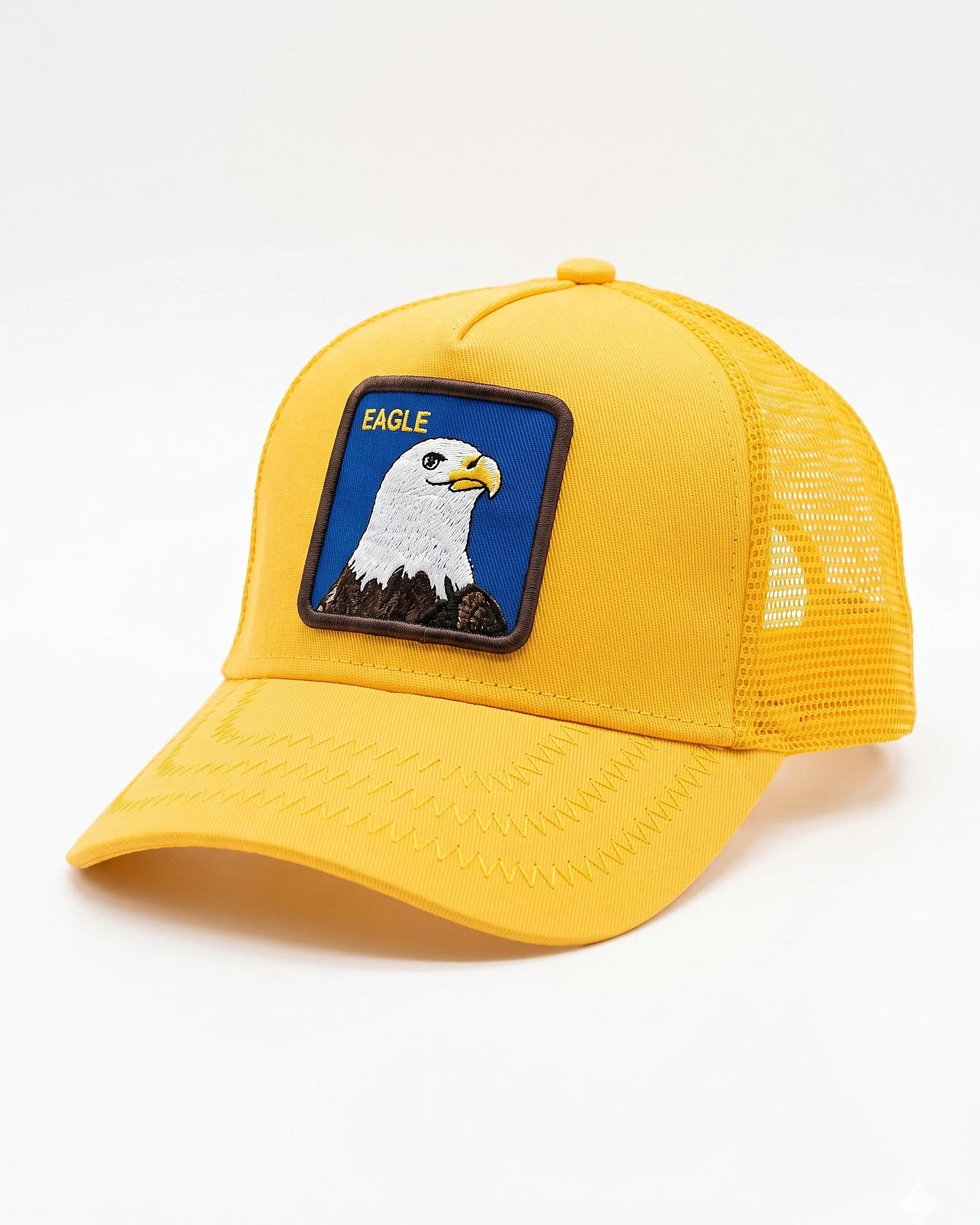 Men's embroidered mesh cap - Image 3