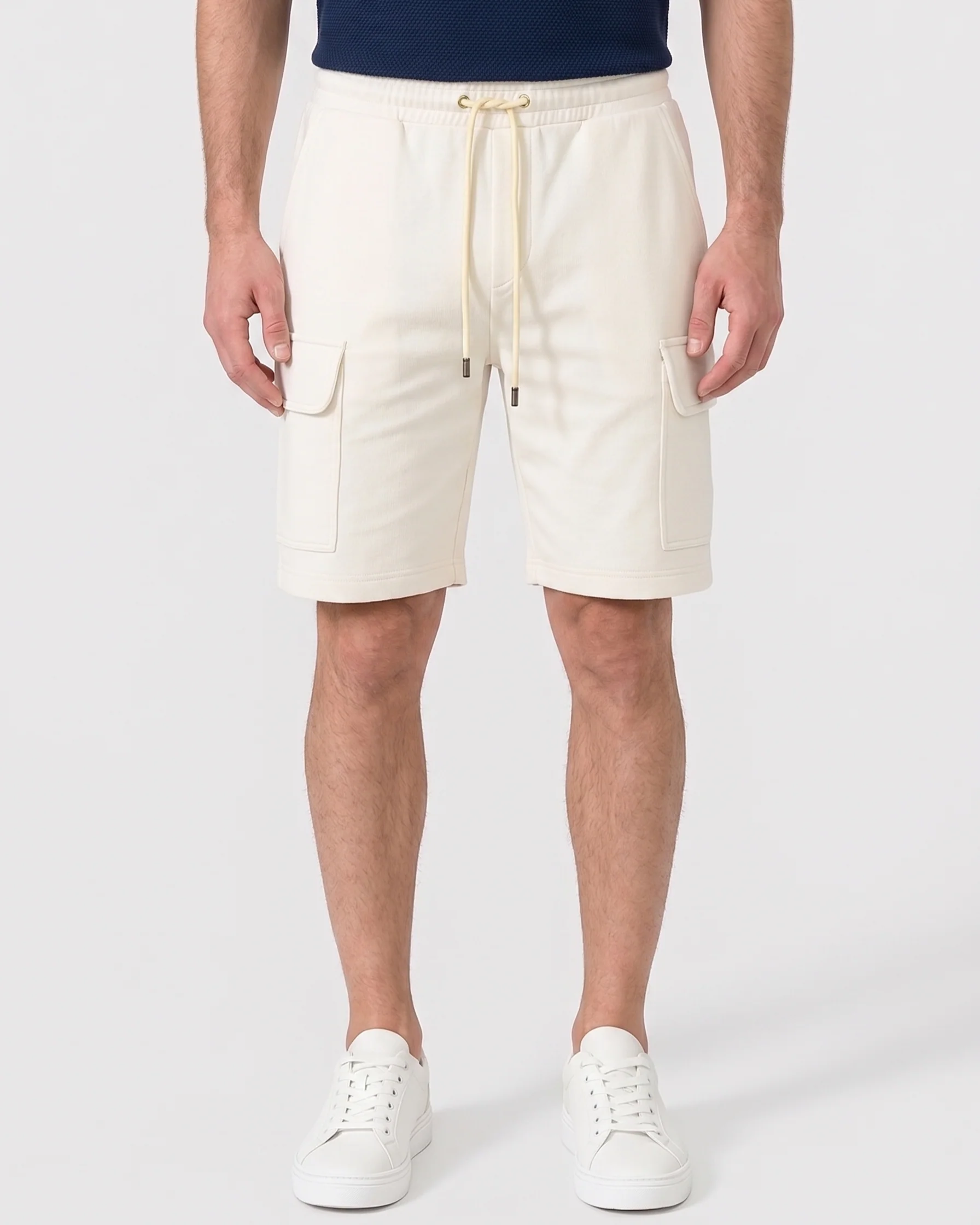 Men's Milton Fashion Shorts Baggy - White