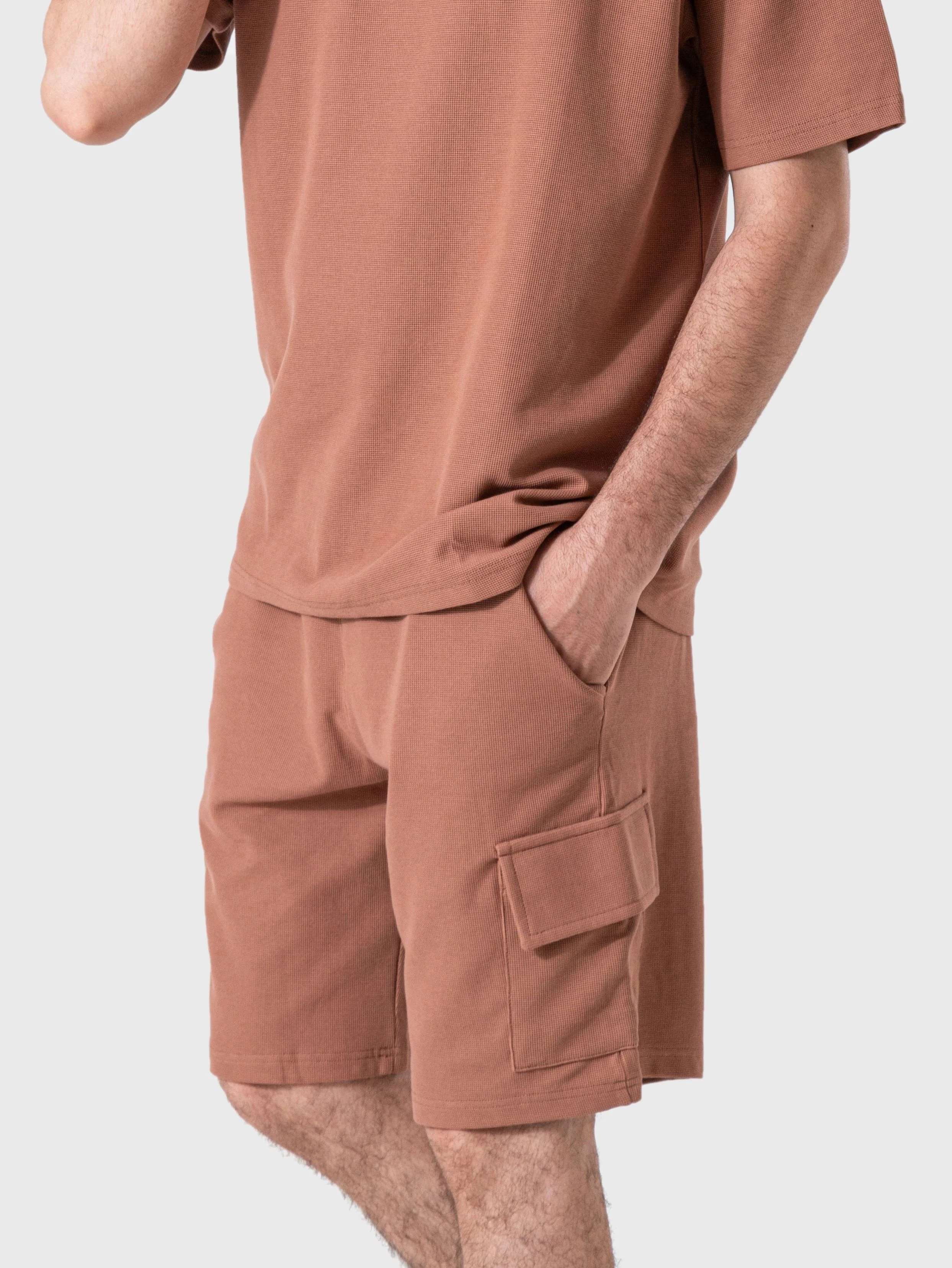 Men's Milton Fashion Shorts- Cafe