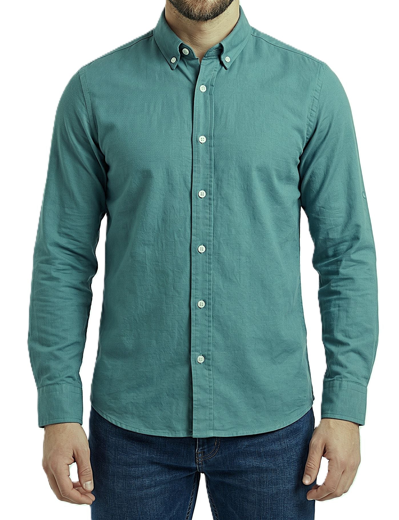 Men's Oxford Shirt With Sleeves - Image 5