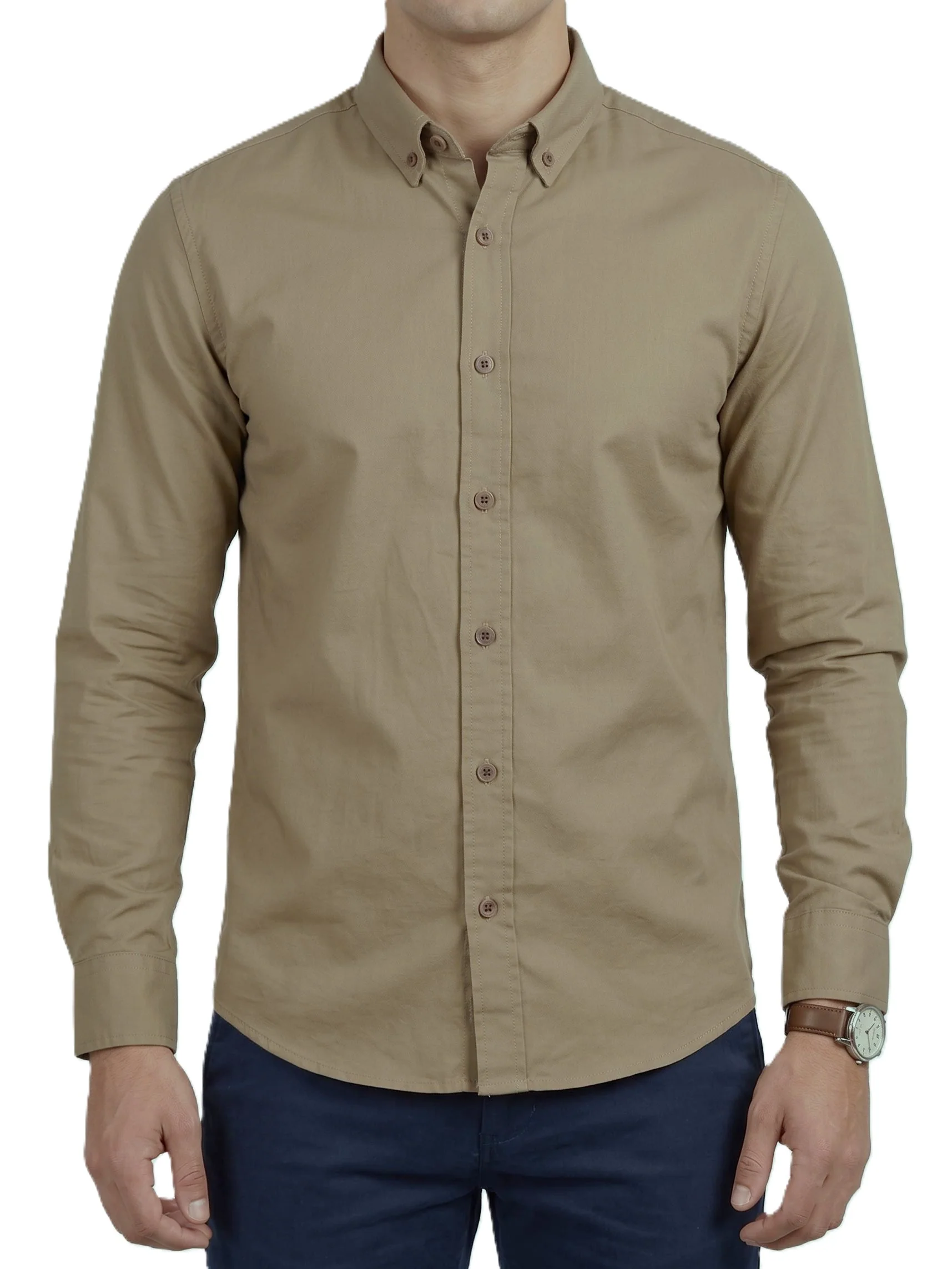 Men's Oxford Shirt With Sleeves - Image 7