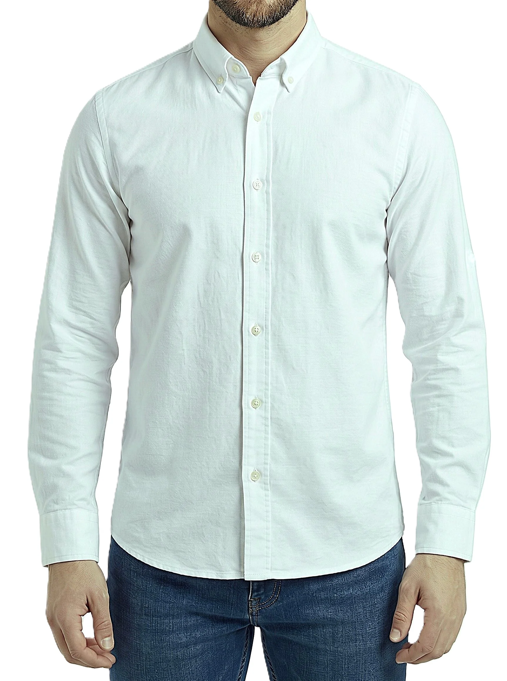 Men's Oxford Shirt With Sleeves - Image 9