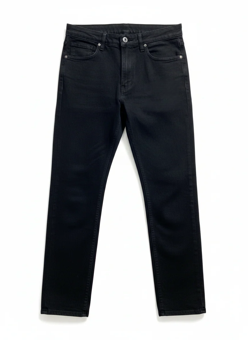 Men's pants Jeans Basic black - Straight fit