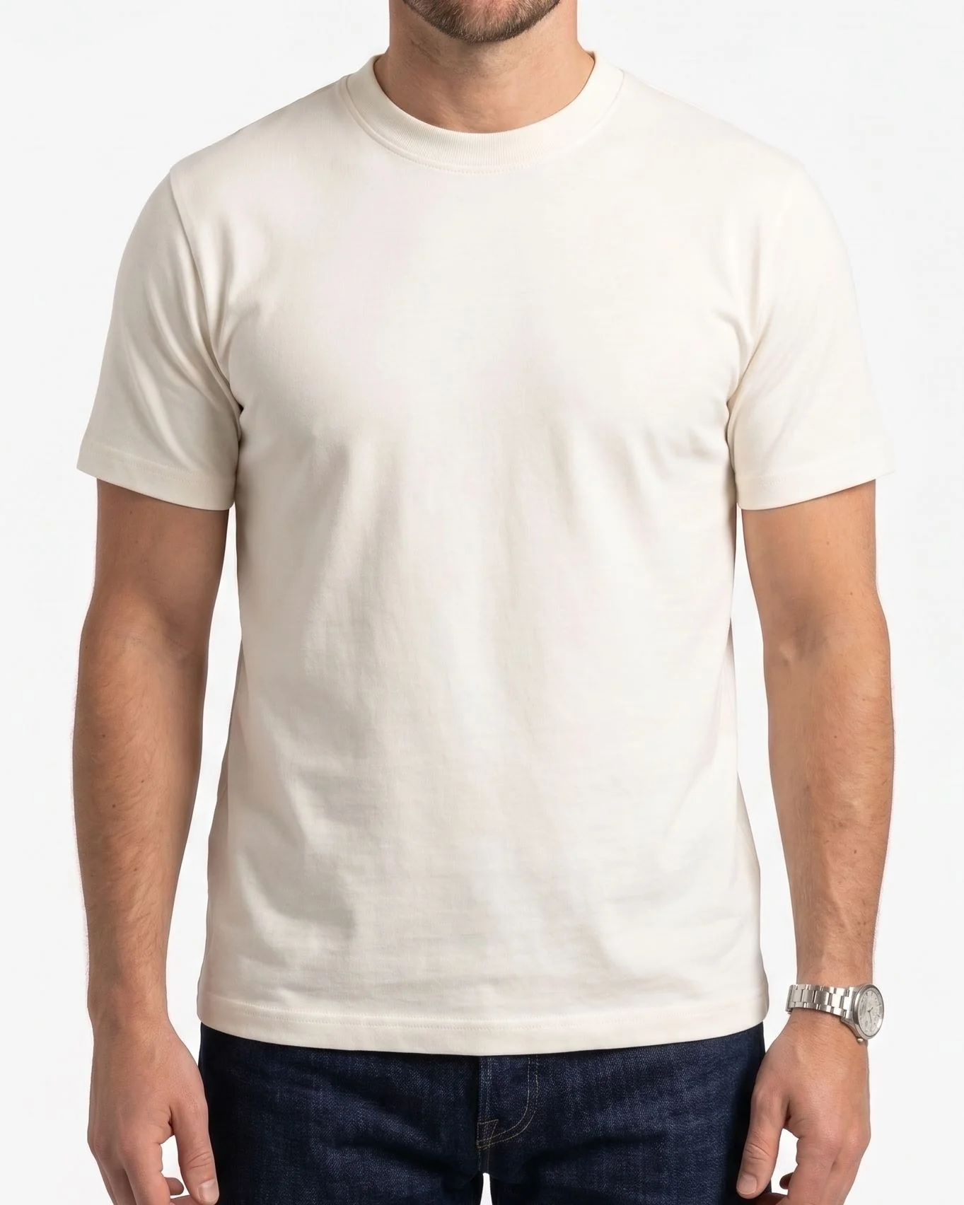 Men's T-shirts Basic Round Neck - Image 4