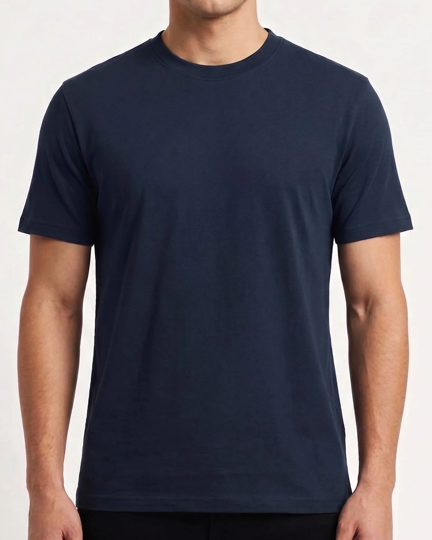 Men's T-shirts Basic Round Neck - Image 6