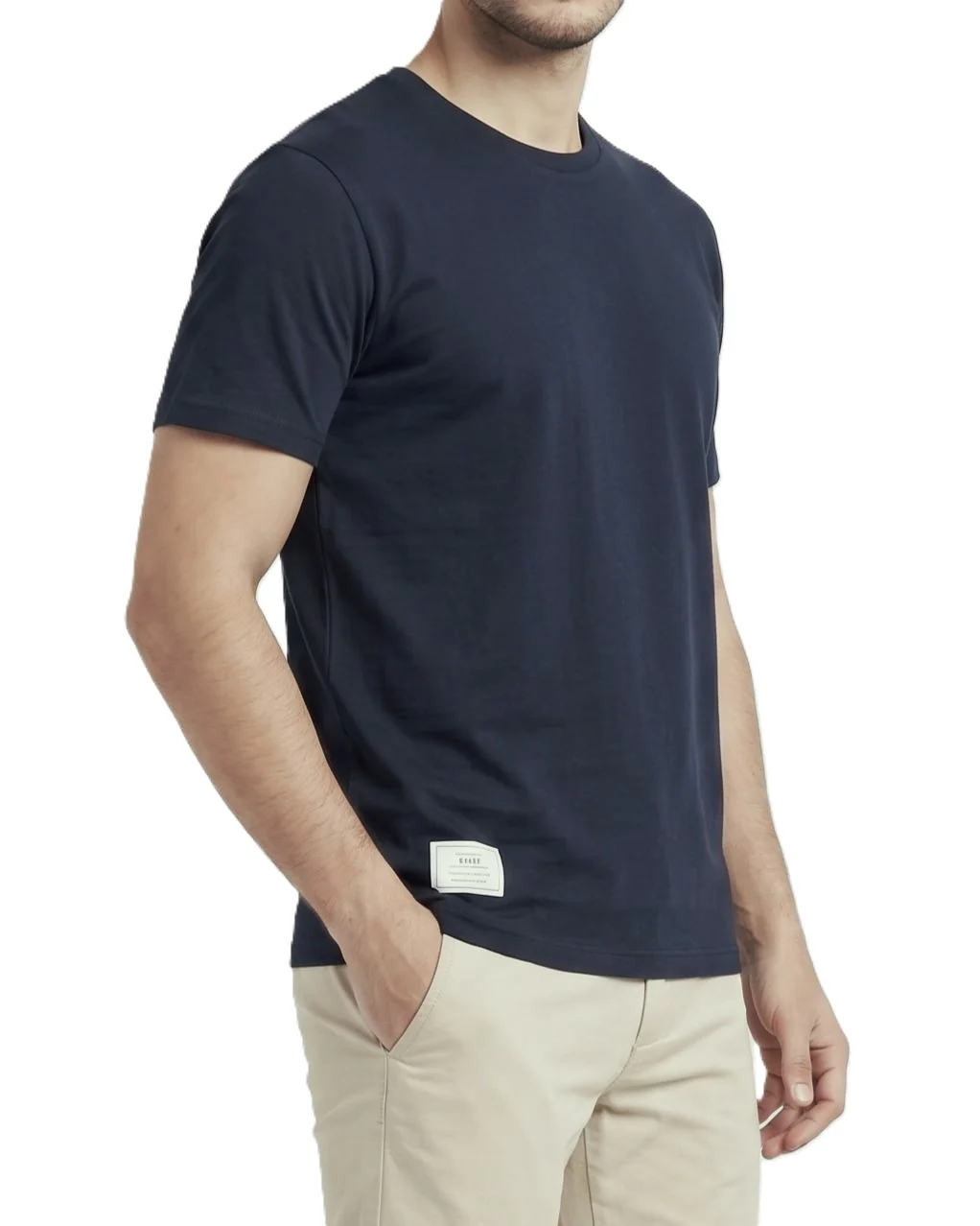 Men's T-Shirt Basic Round Neck - Image 2