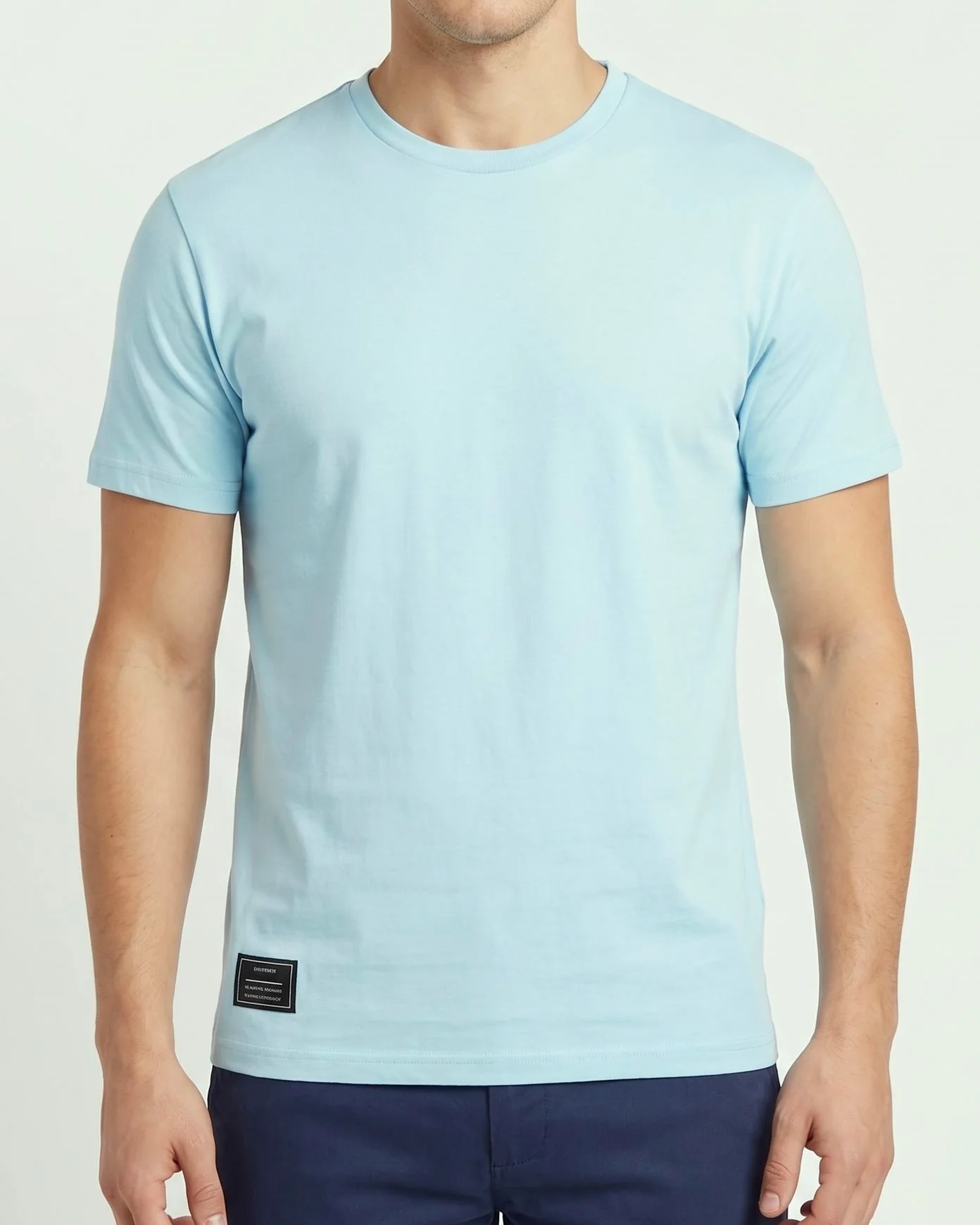 Men's T-Shirt Basic Round Neck - Image 5