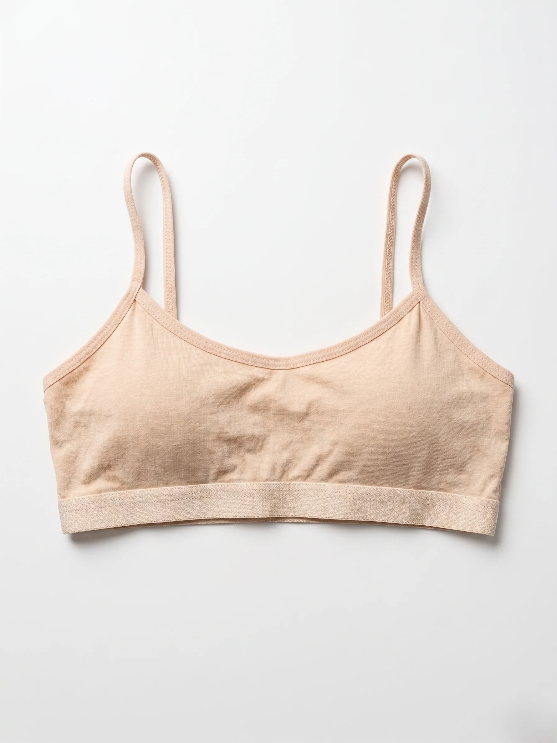 Woman`s Soft-Cup Bra - Beige - Image 3