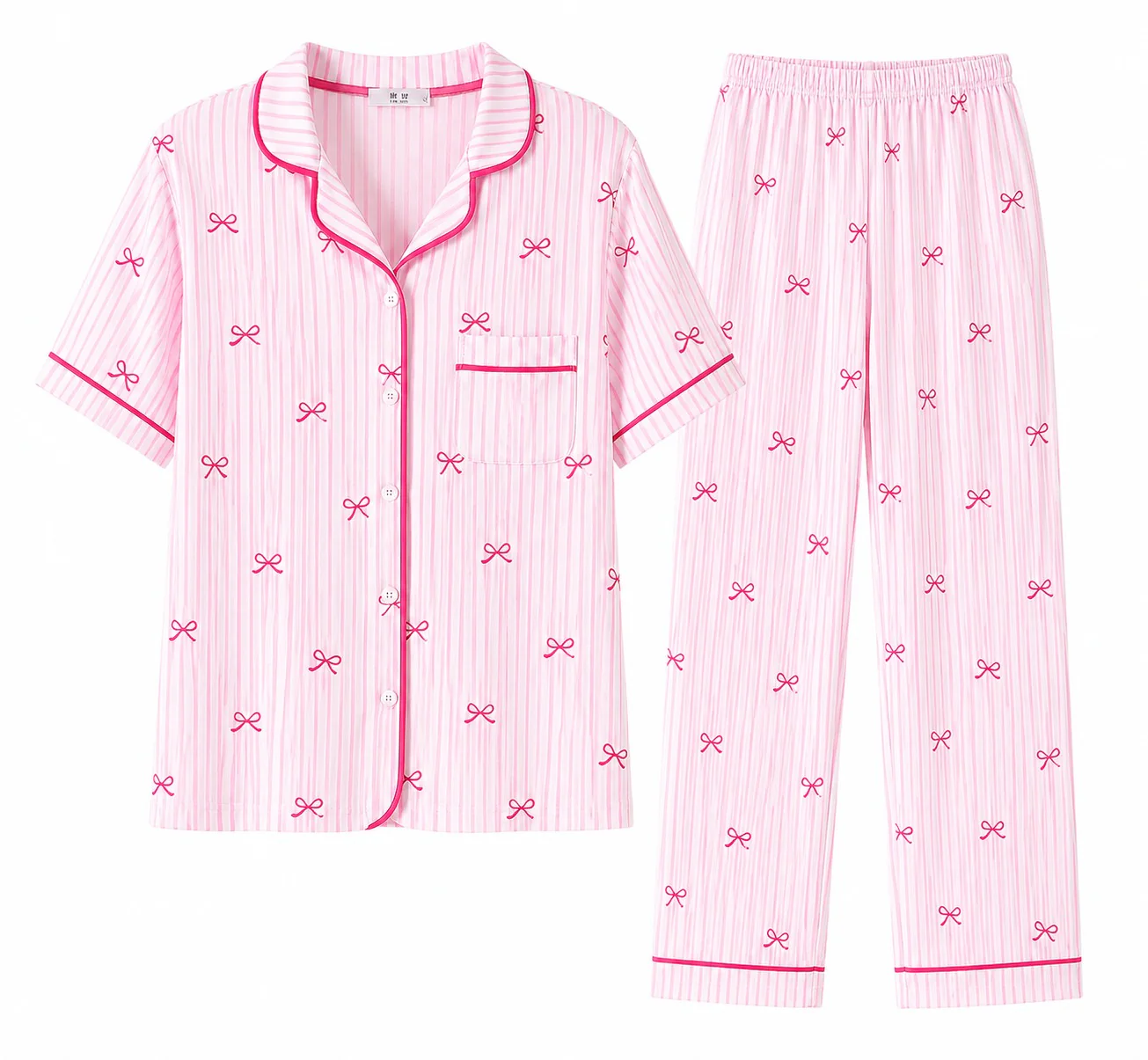 Woman's Classic Pajamas -Pink