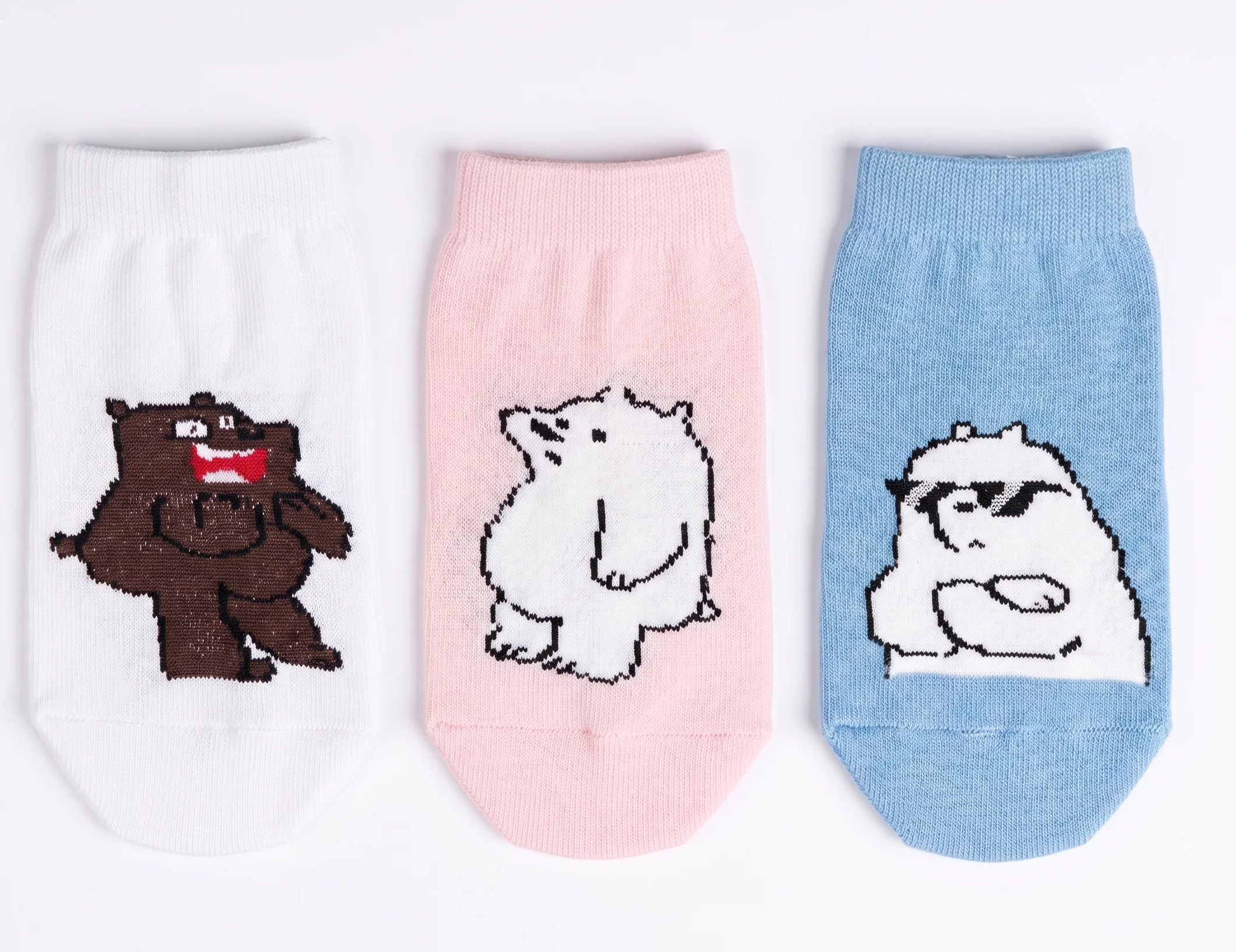 Girl's socks SOCKET LYCRA 3 pcs